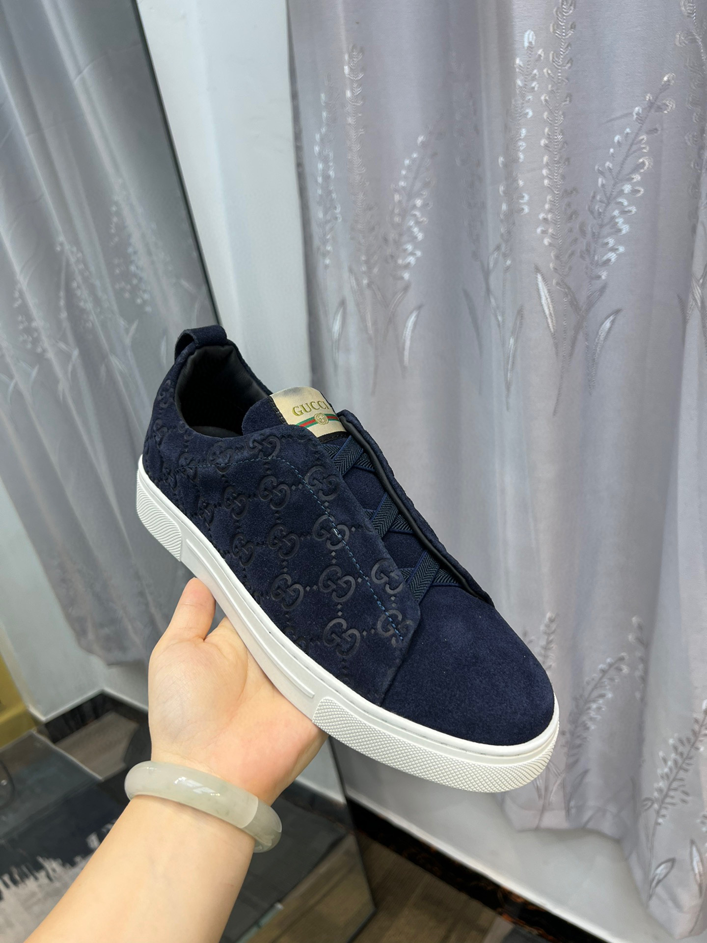 (Gucci GUCCI) sitio web oficial de los últimos modelos de zapatos de los hombres de moda casual, mod