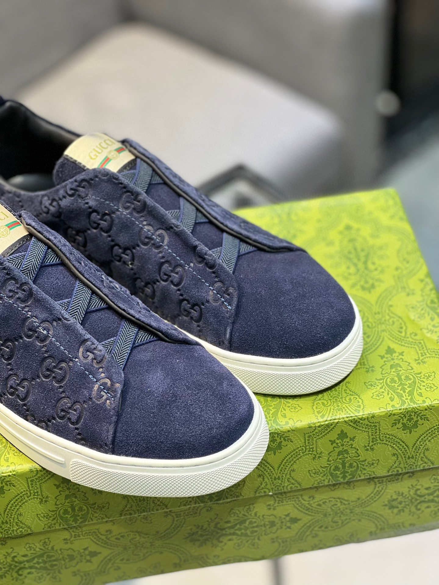 (Gucci GUCCI) sitio web oficial de los últimos modelos de zapatos de los hombres de moda casual, mod