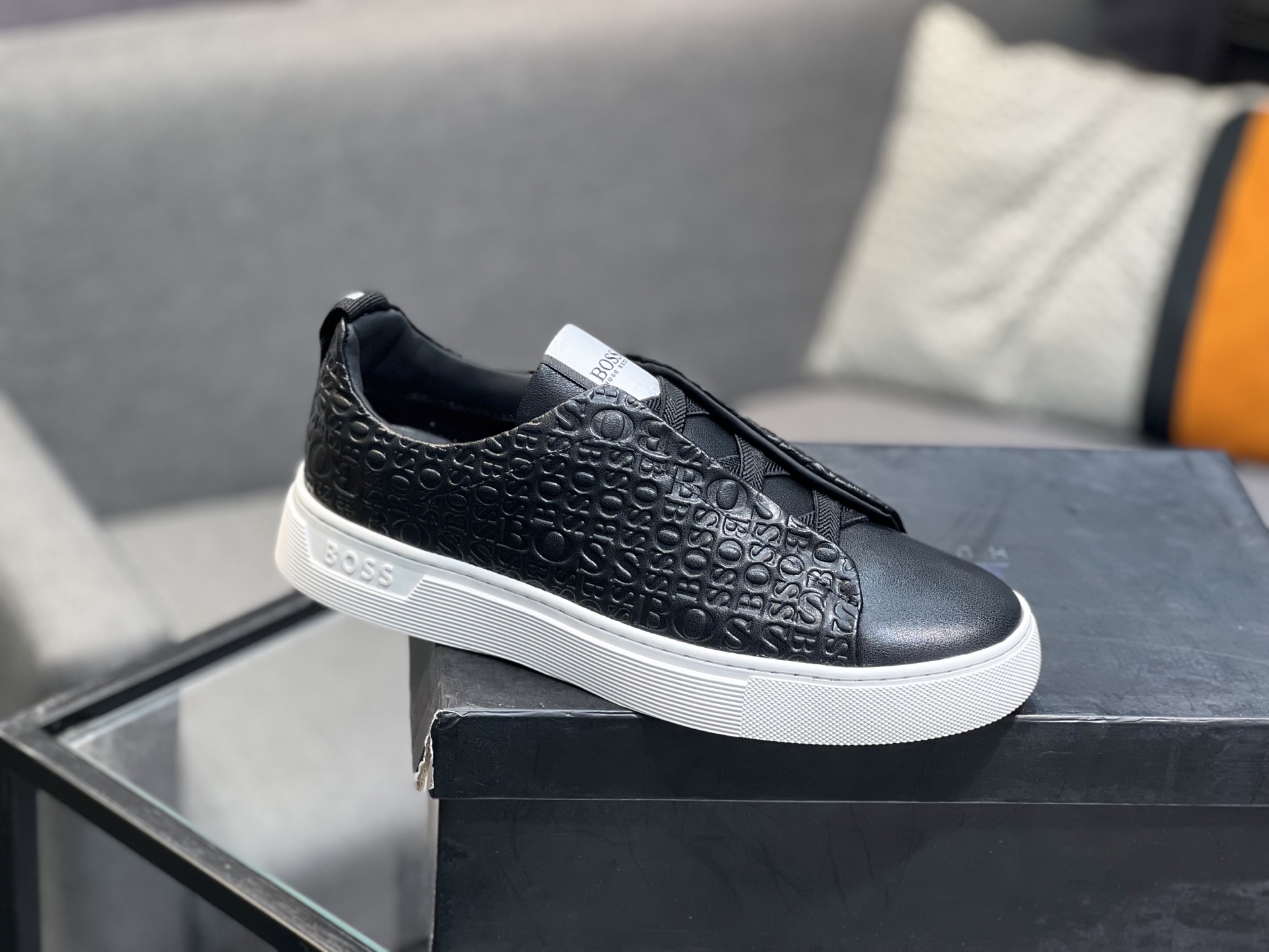 BOSS Classic Lace-Up Men's Shoe - Timeless Style & Supreme Comfort 10 i1742133634003 7438 0 8