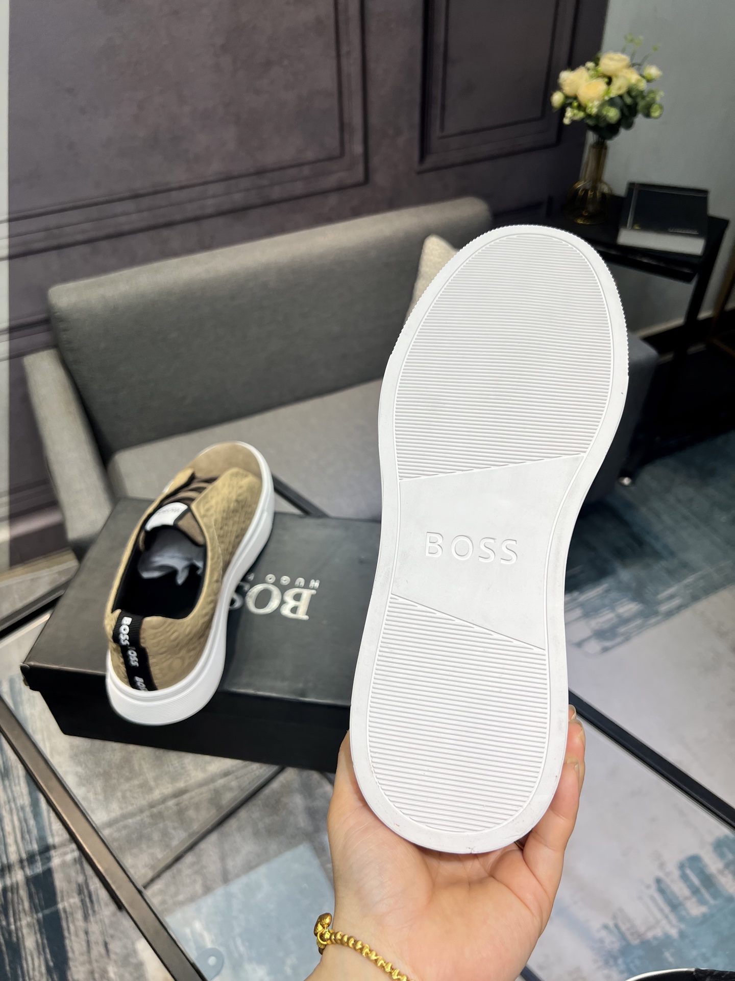 BOSS 2025 Classic Lace-Up Men's Loafers - Stylish and Comfortable Design 7 i1742133651090 8720 0 5