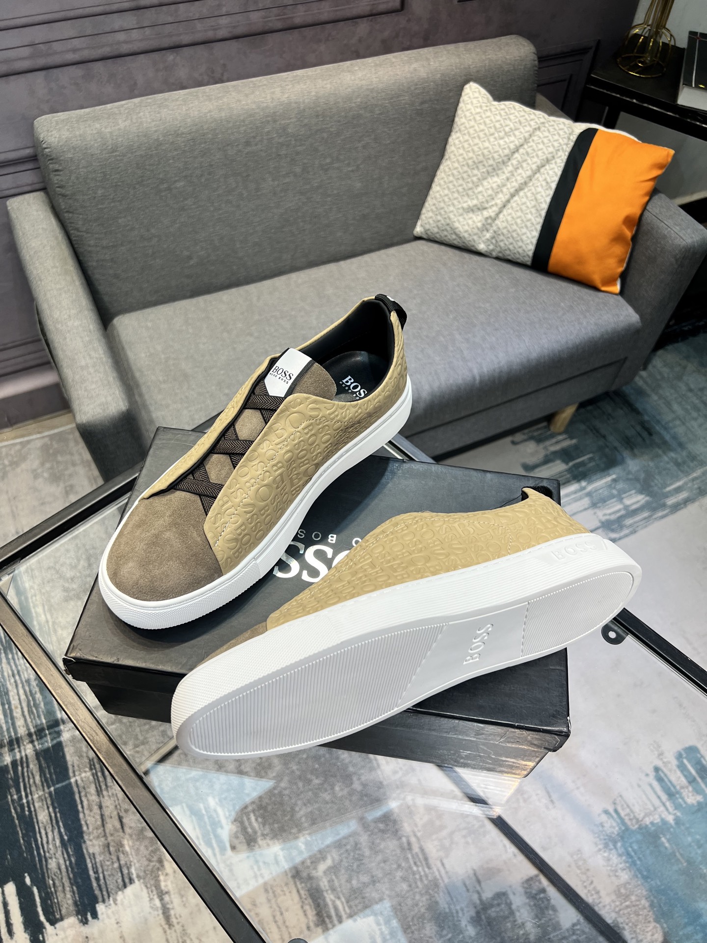 BOSS 2025 Classic Lace-Up Men's Loafers - Stylish and Comfortable Design 4 i1742133651150 6839 0 2
