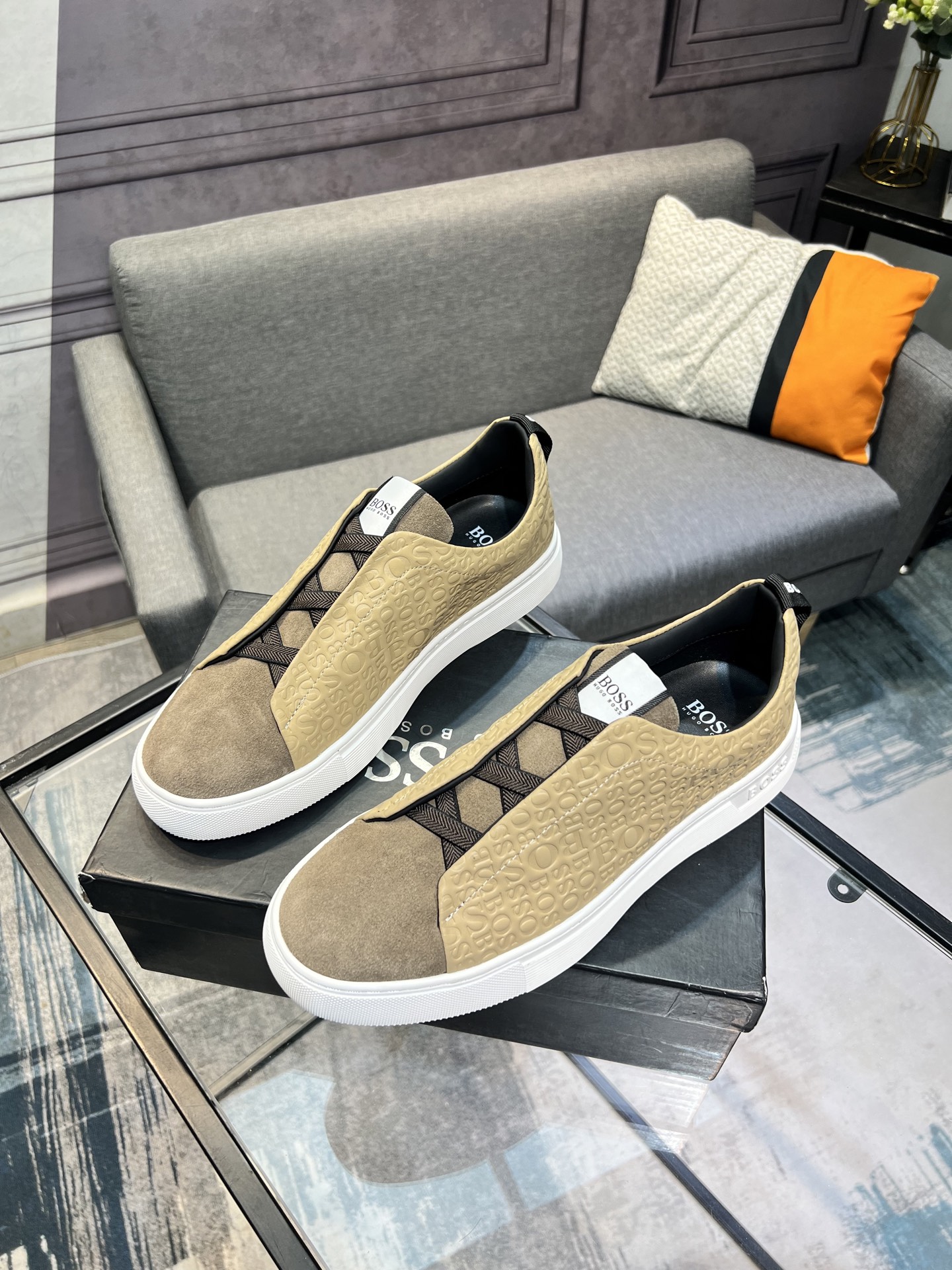 BOSS 2025 Classic Lace-Up Men's Loafers - Stylish and Comfortable Design 3 i1742133652769 8213 0 1