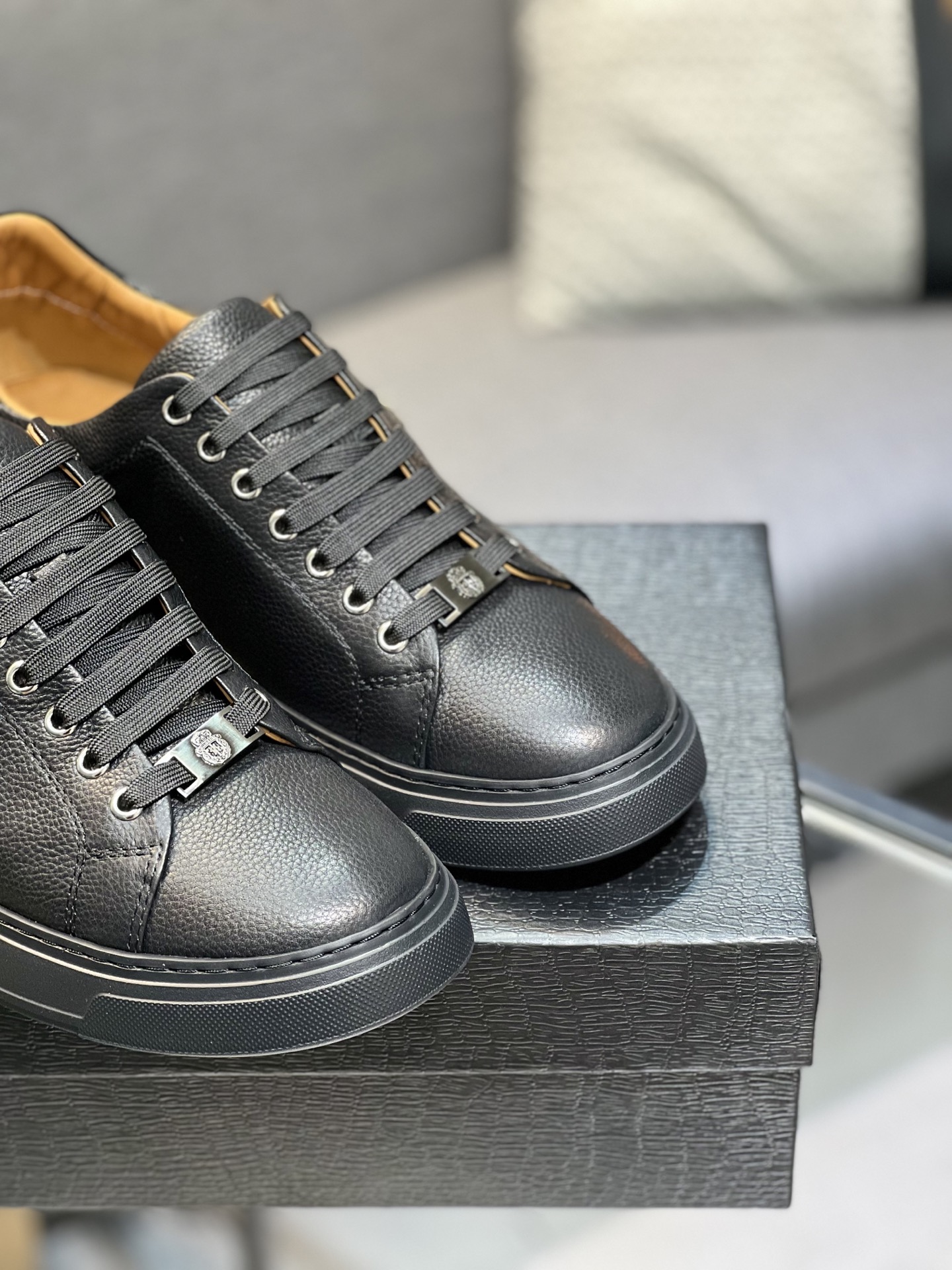 Billionaire Leather Sneakers For Men | High-Quality, Comfortable, and Stylish 9 i1742399628936 5167 0 1