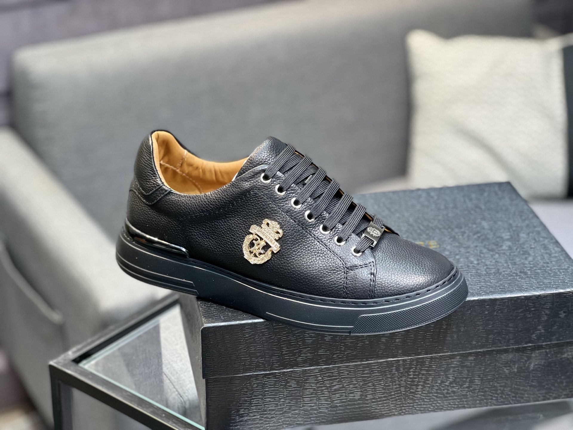 Billionaire Leather Sneakers For Men | High-Quality, Comfortable, and Stylish 10 i1742399685014 3100 0 8