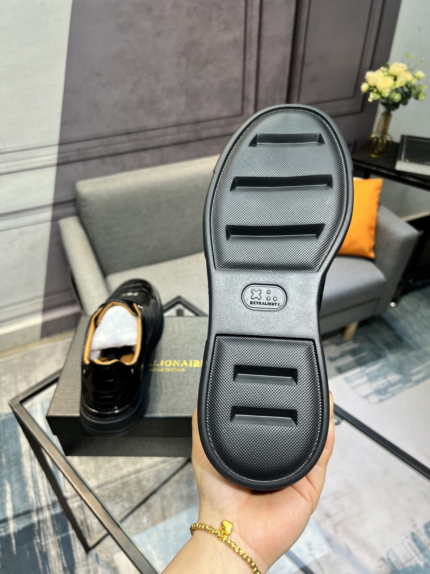 Billionaire Black Leather Crocodile-Embossed Sneakers 7 i1742399854992 2632 0 5