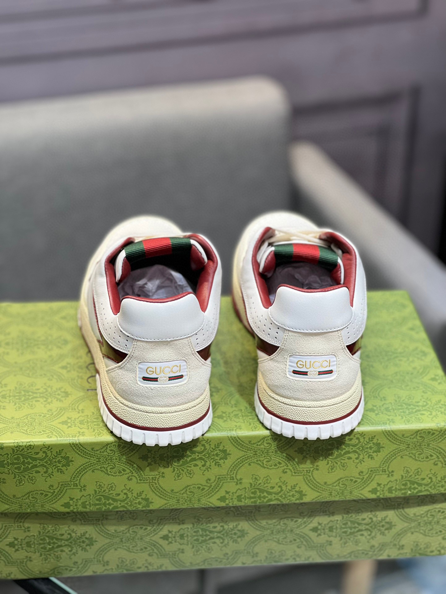 Gucci Men's and Women's Basketball Style Sneakers With Interlocking G Detail 8 i1742650919602 5553 0 6