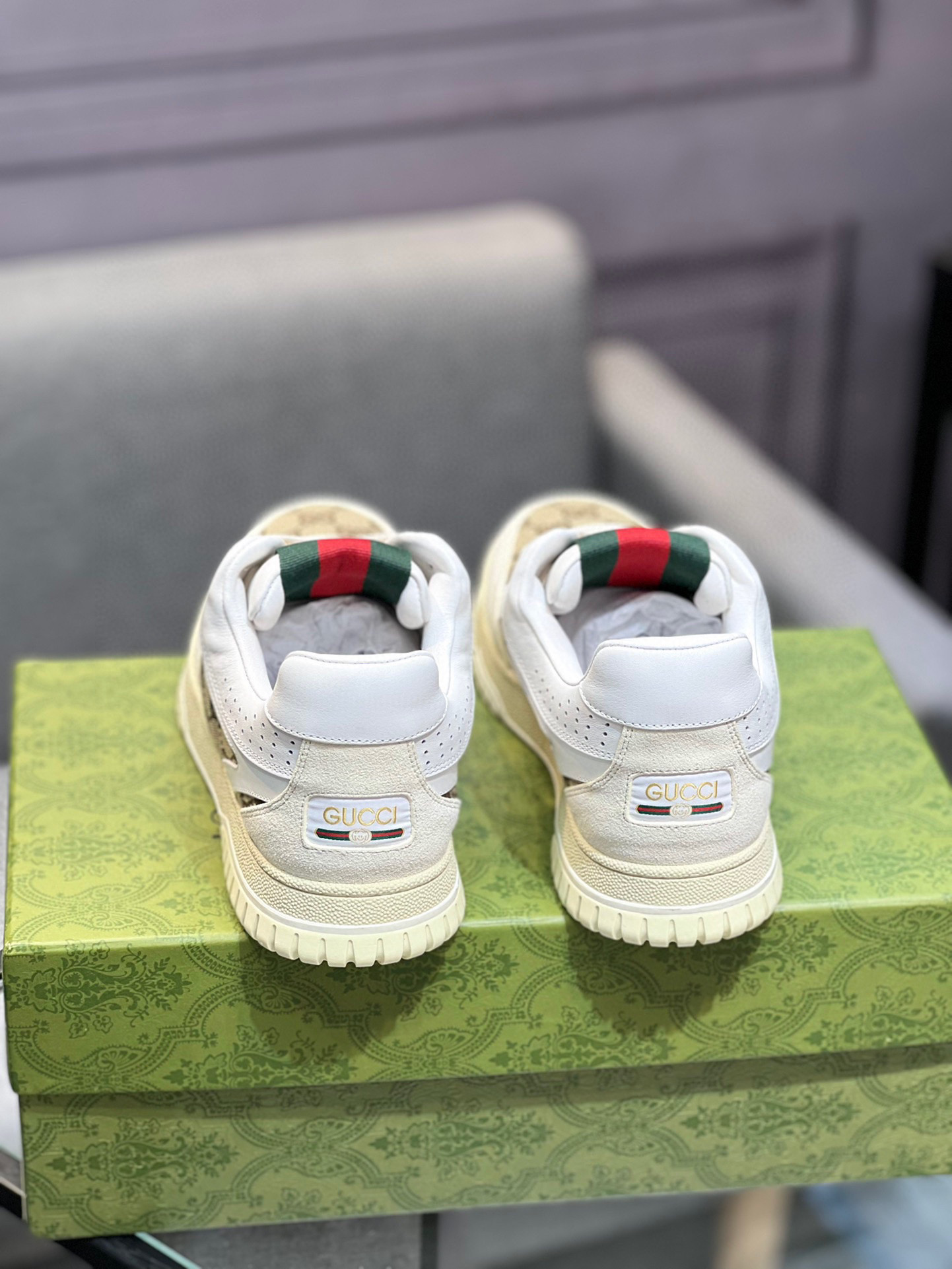 Gucci Basket Sneakers Couple Series Basketball Style with Interlocking G Detail 30 i1742650941357 990 0 6