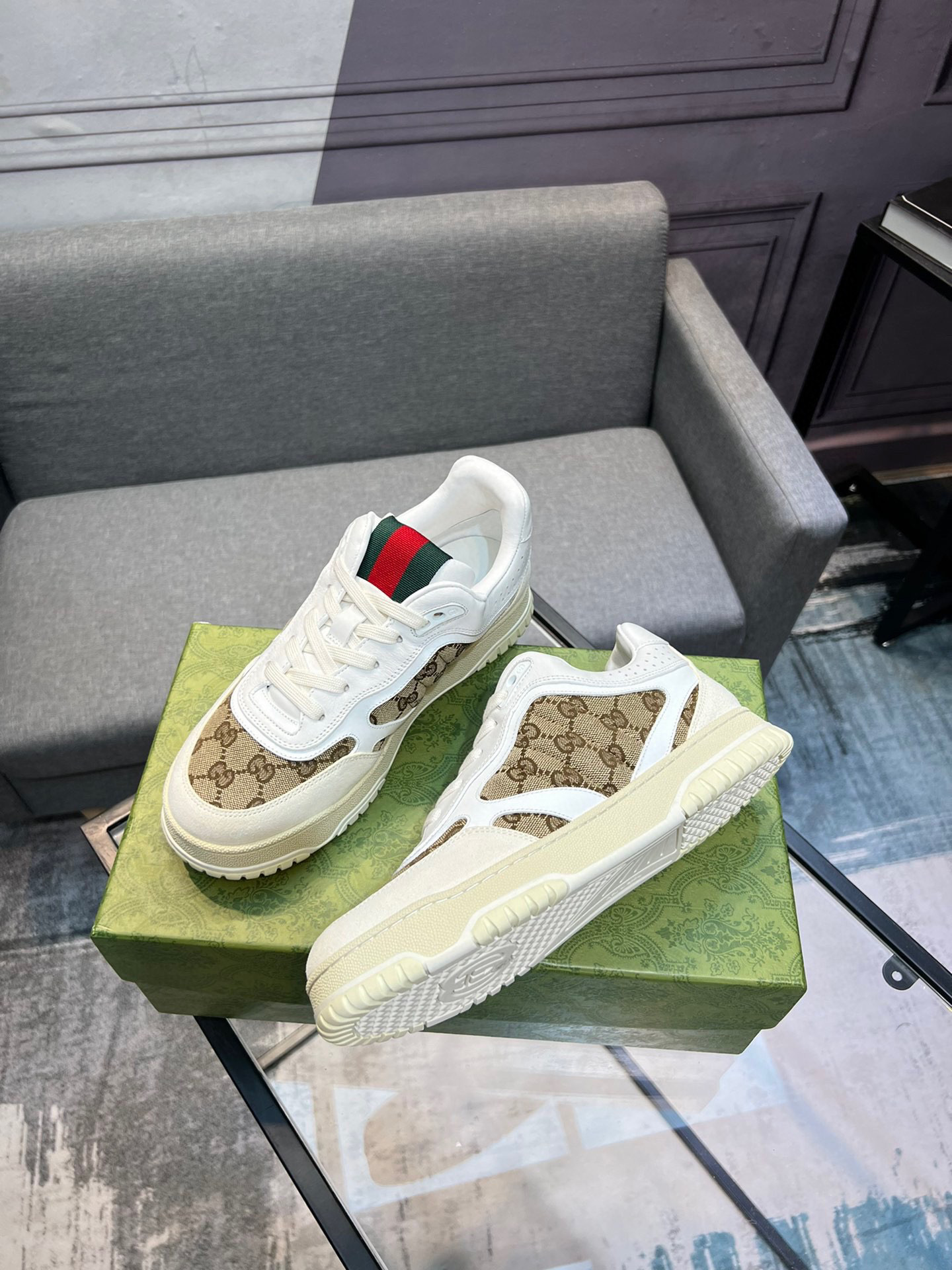 Gucci Basket Sneakers Couple Series Basketball Style with Interlocking G Detail 26 i1742650942915 6563 0 2