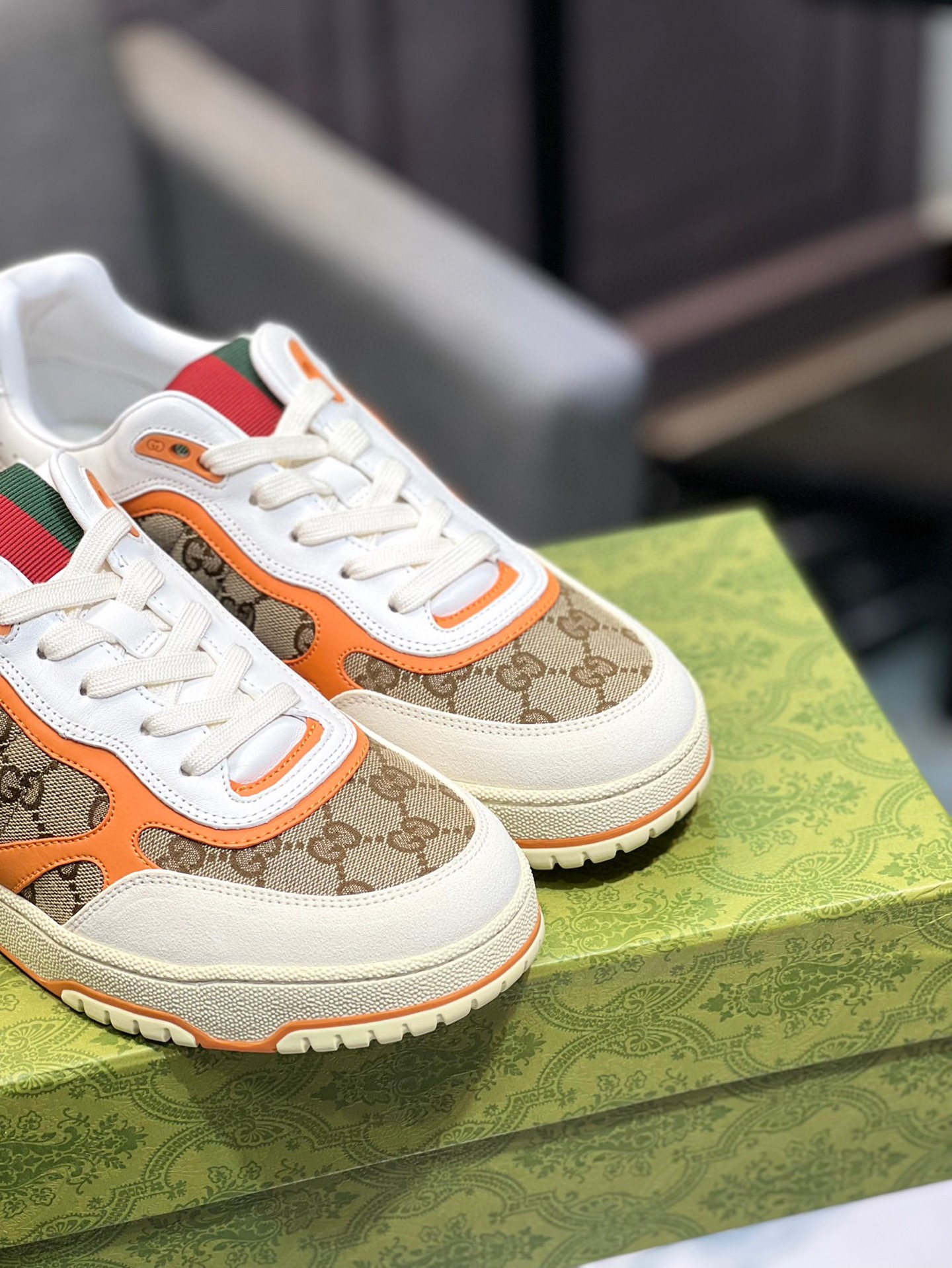 Gucci Basketball Style Sneakers with Interlocking G Motif - Couple Shoes 31 i1742650962108 1566 0 7