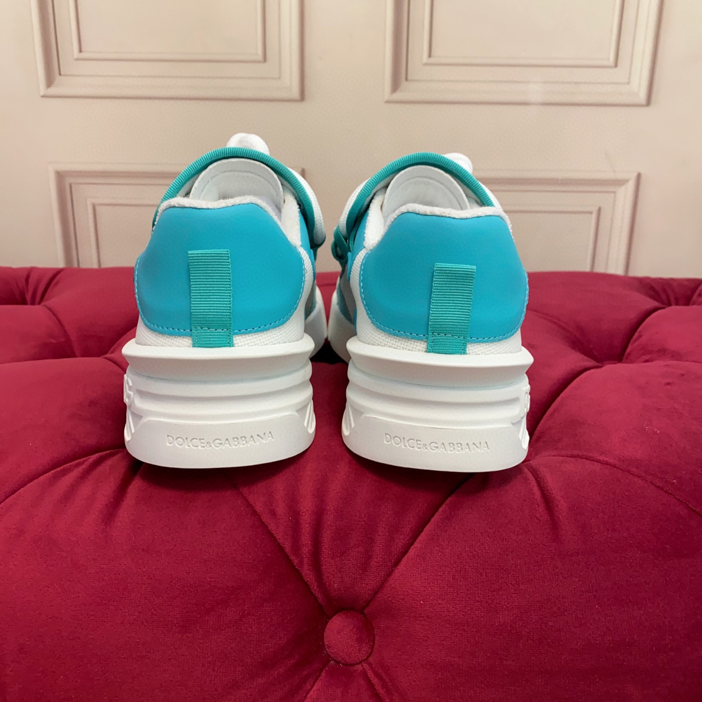 Dolce & Gabbana 2025 Luxury Sneakers, High-Quality Leather, Silk Lining, Turquoise Trim 10 i1743522880044 8363 0 8