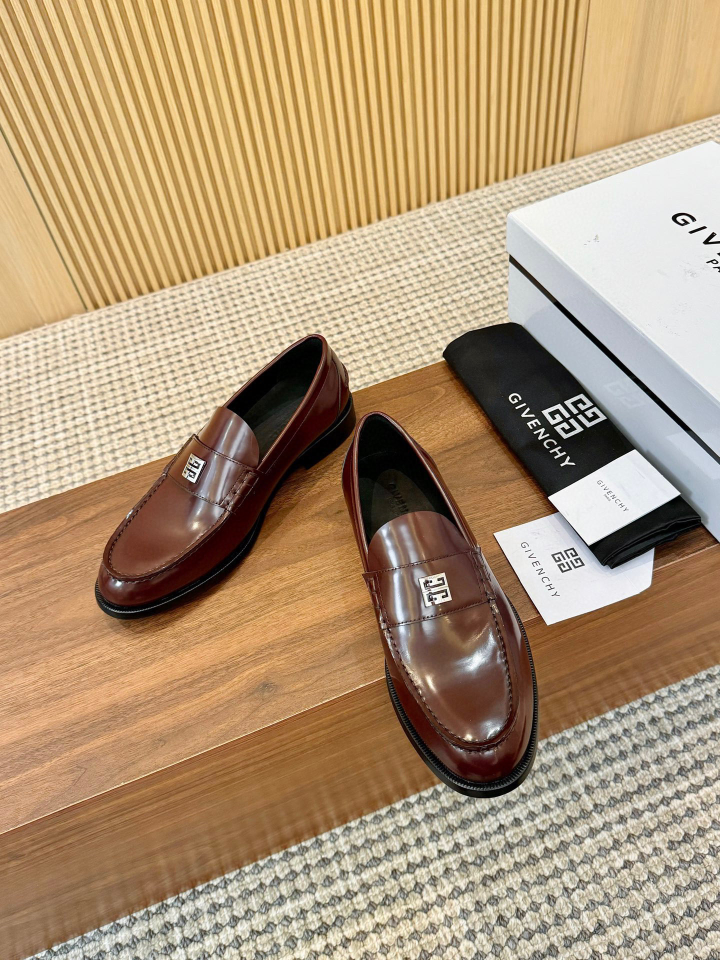 Givenchy Men's Business Casual Leather Loafers, Imported Leather, Comfortable 5 i1744385311040 6386 0 3