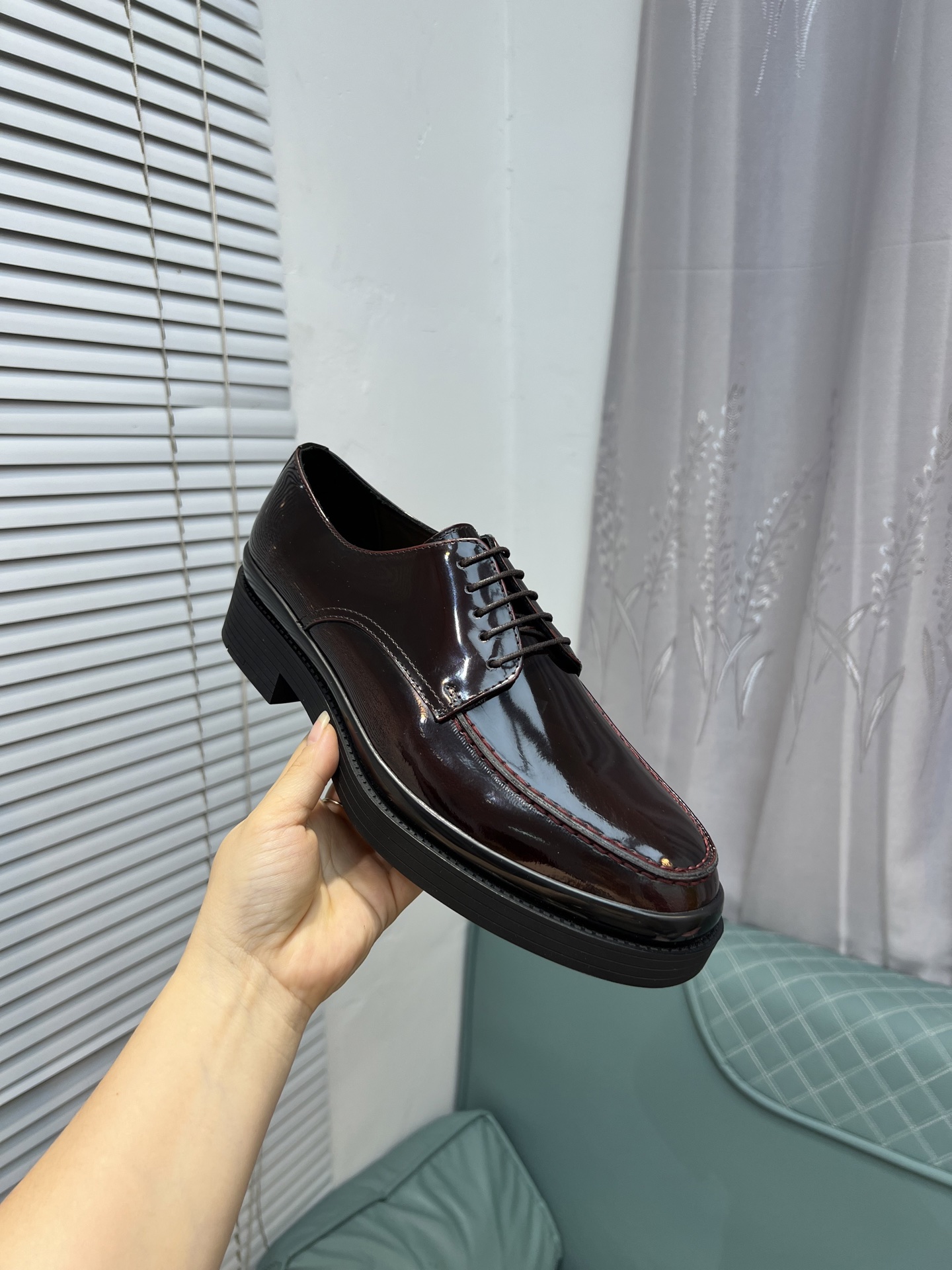 Prada Shiny Leather Loafers, Italian Craftsmanship, Comfortable Fit - Size 39-44 6 i1744644699382 9539 0 4