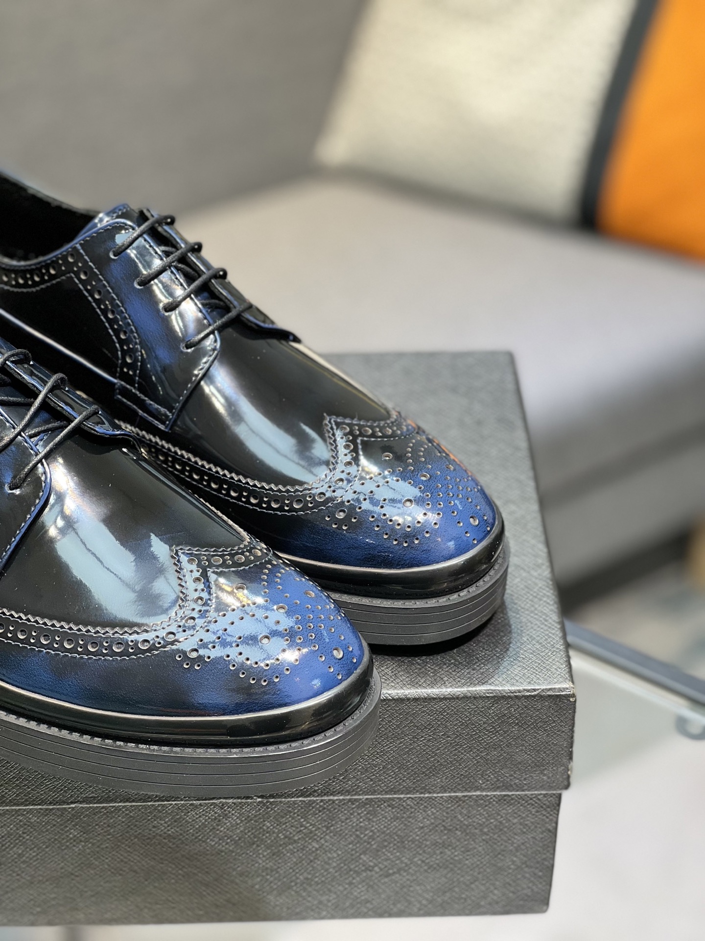Prada Leather Oxford Shoes - Classic Style & Modern Comfort, Sizes 39-44 9 i1744644790349 8683 0 7
