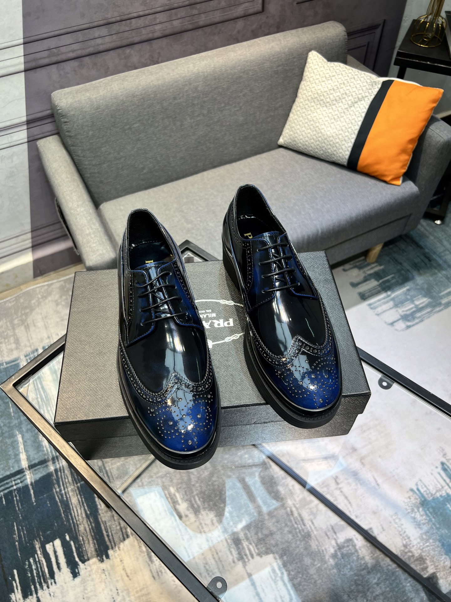 Prada Leather Oxford Shoes - Classic Style & Modern Comfort, Sizes 39-44 5 i1744644790531 9995 0 3