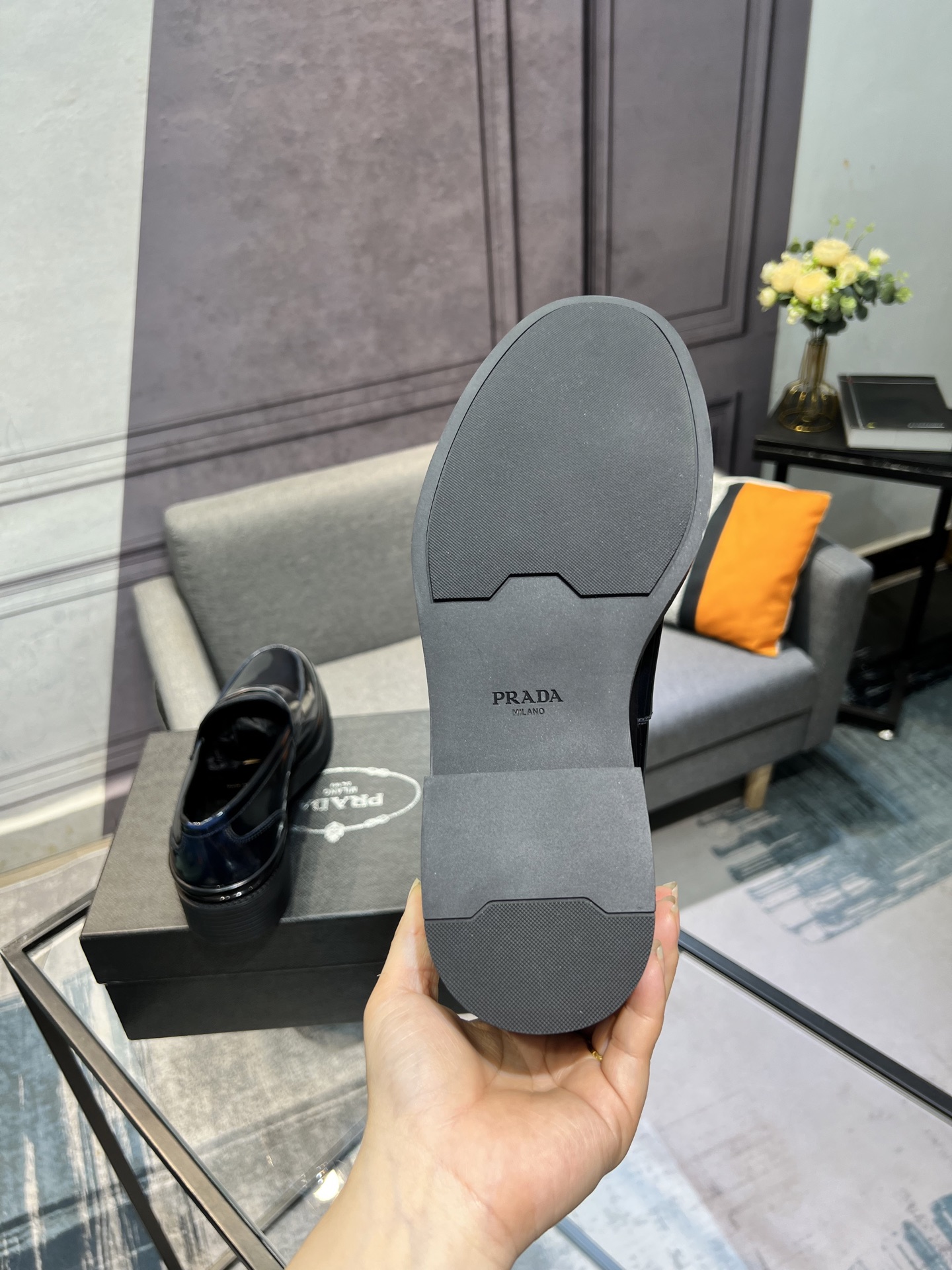 Prada Leather Loafers - Italian Craftsmanship, Timeless Style, and Ultimate Comfort 7 i1744644927460 138 0 5