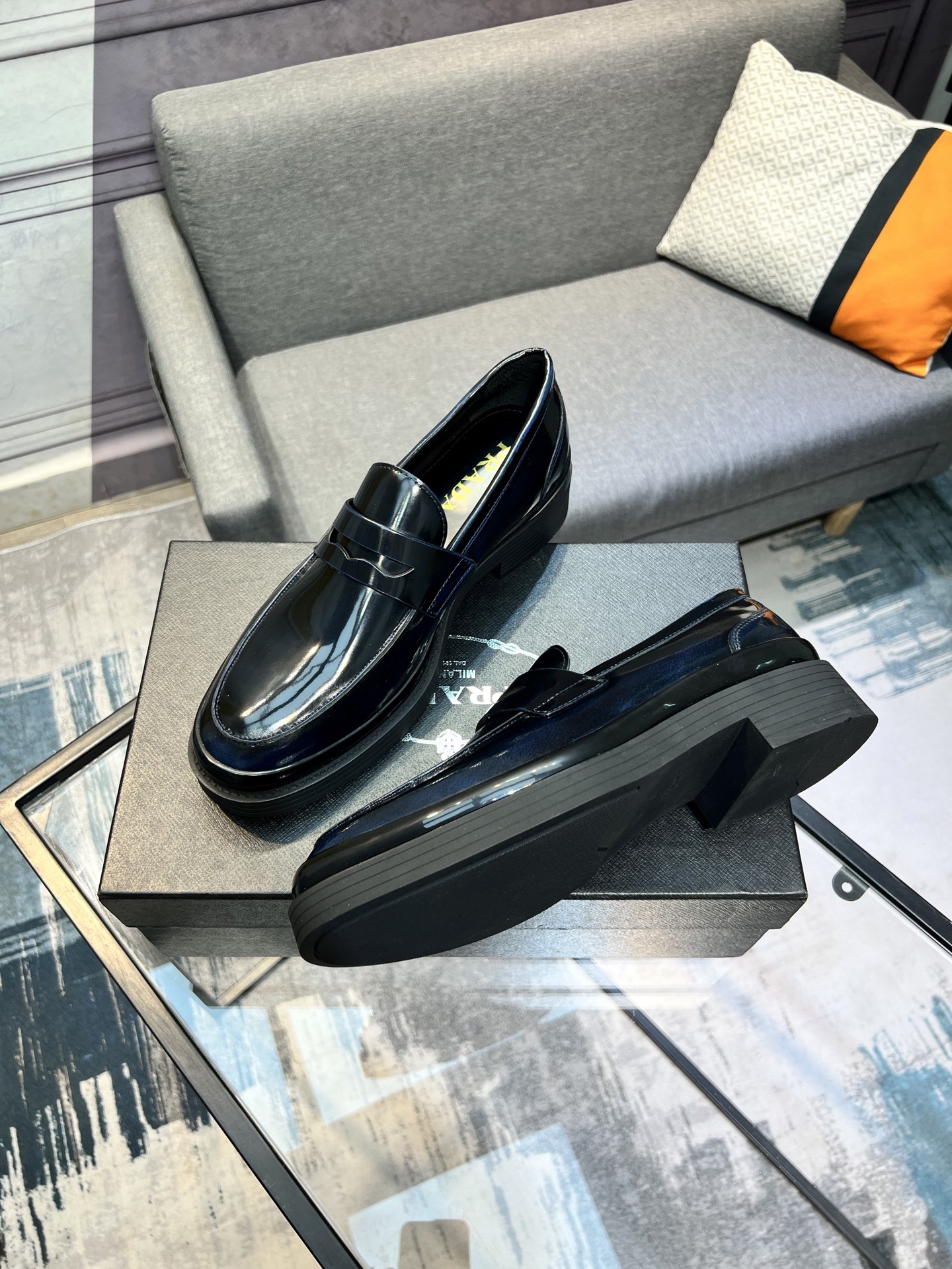 Prada Leather Loafers - Italian Craftsmanship, Timeless Style, and Ultimate Comfort 4 i1744644928616 9705 0 2