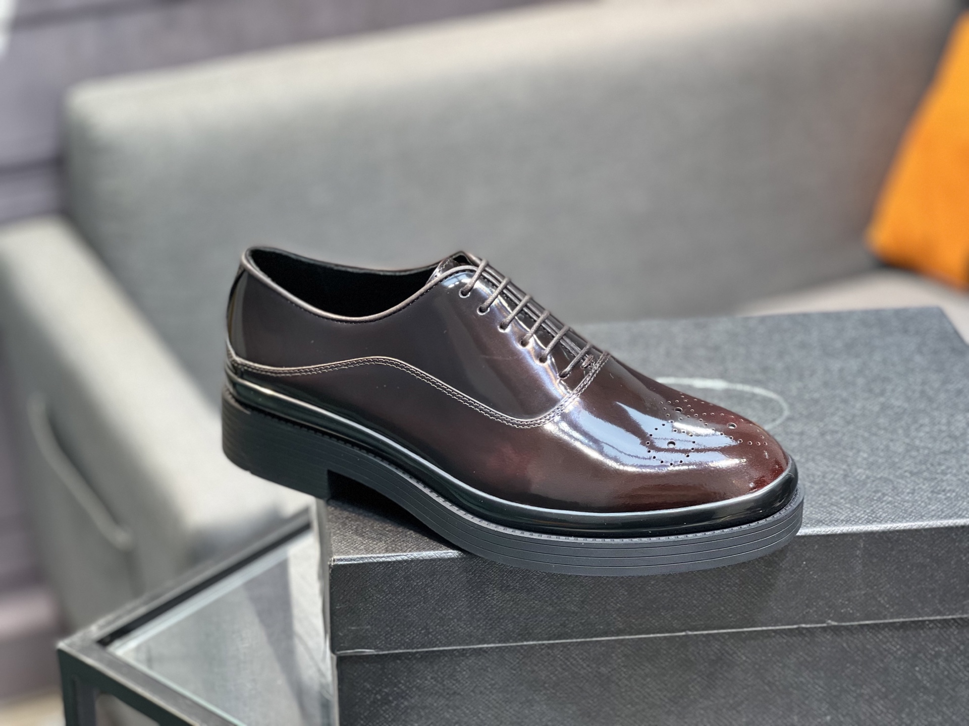 Prada Leather Lace-Up Loafers - Italian Craftsmanship, Comfortable & Stylish 10 i1744645038793 7491 0 9