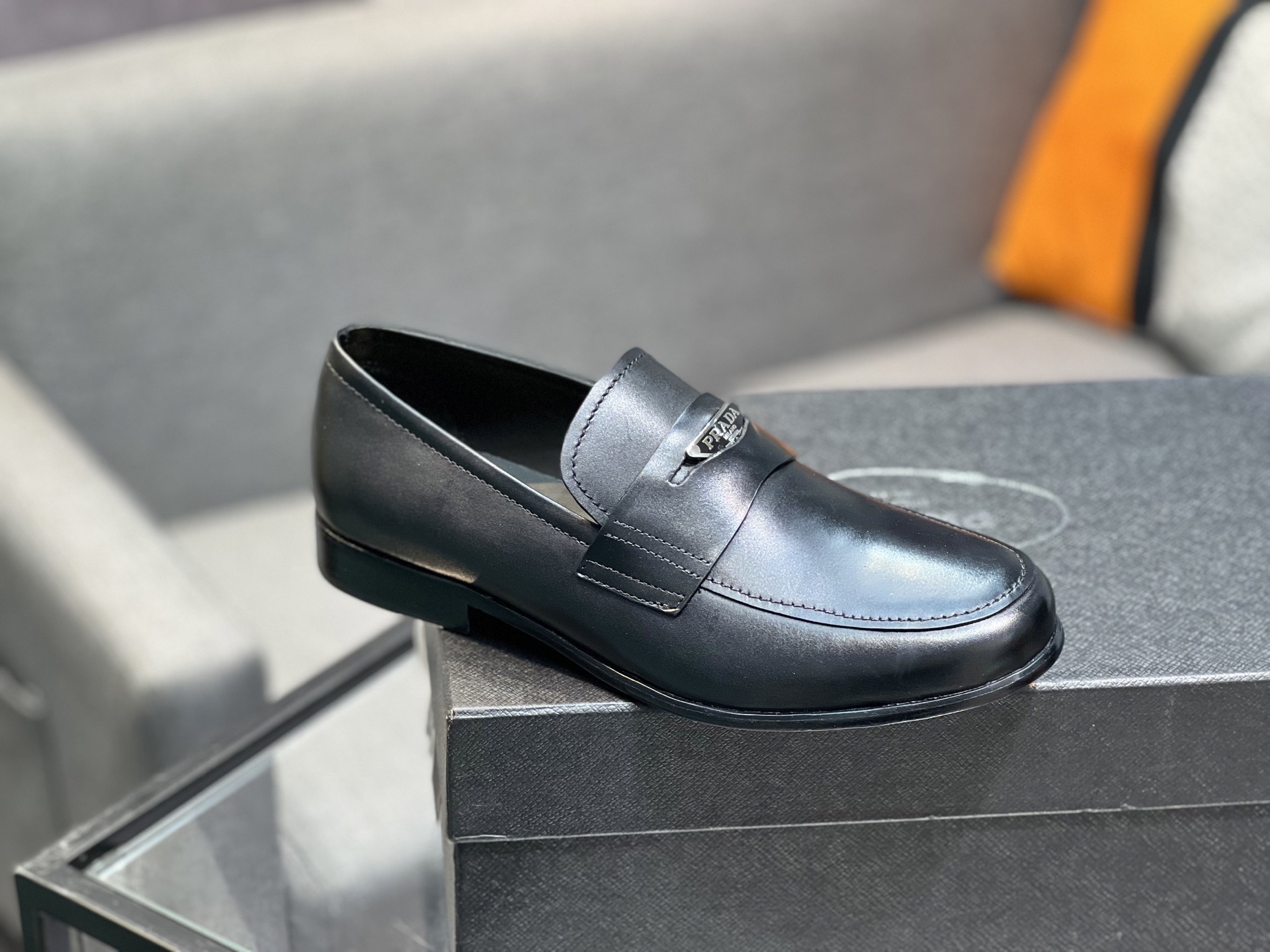 Prada Leather Loafers, Italian-Crafted Slip-Ons, Classic Style, Size 39-44 10 i1744645480430 6741 0 0