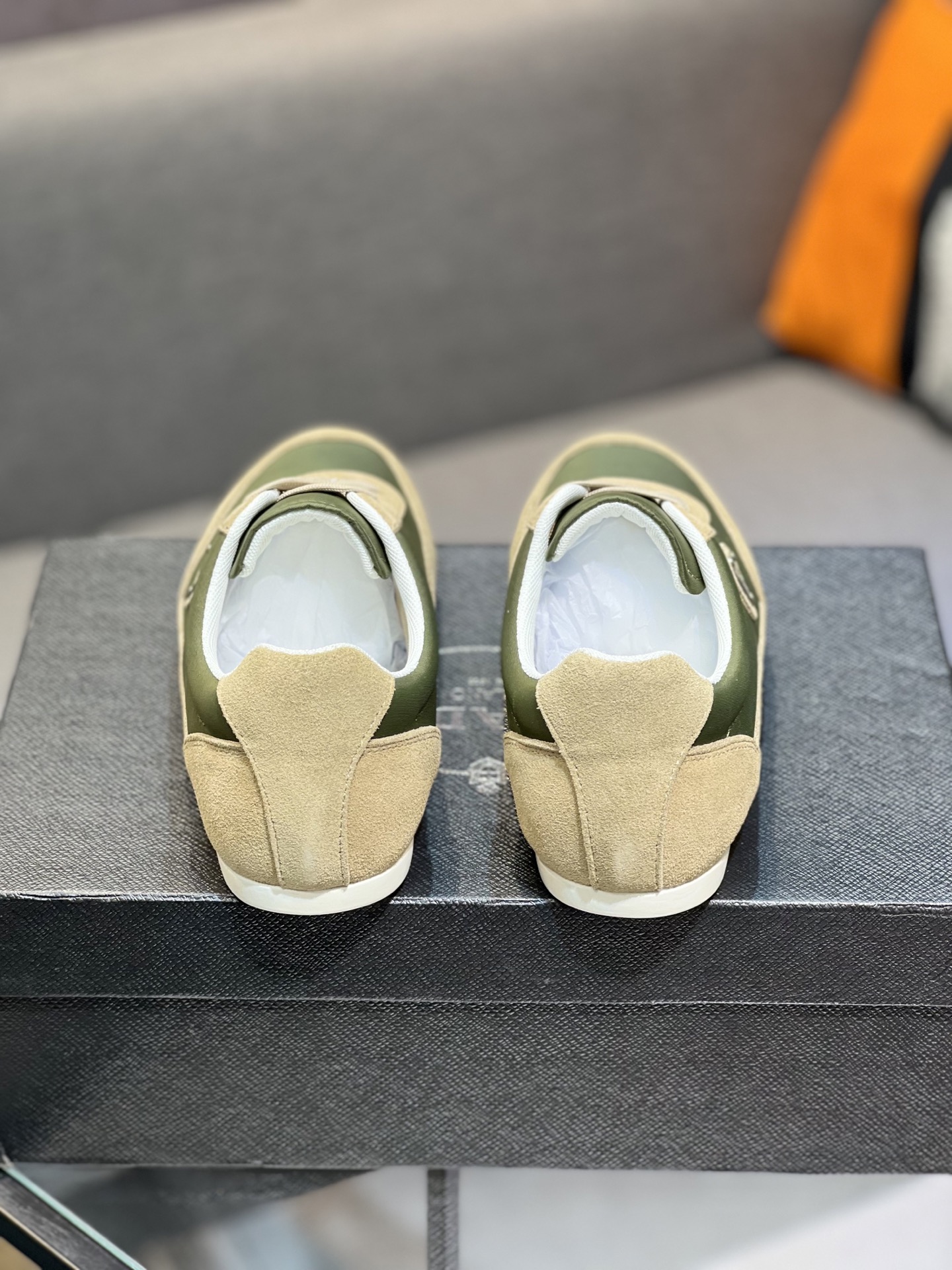 Prada Men's Suede and Leather Sneakers - Casual, Stylish, and Comfortable 8 i1744817701939 5979 0 6