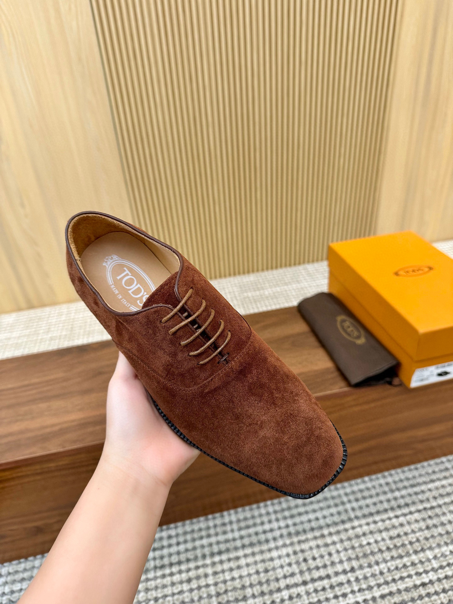 TOD'S Men's Business Casual Leather Shoes - Imported Calfskin 7 i1745250373398 8931 0 5