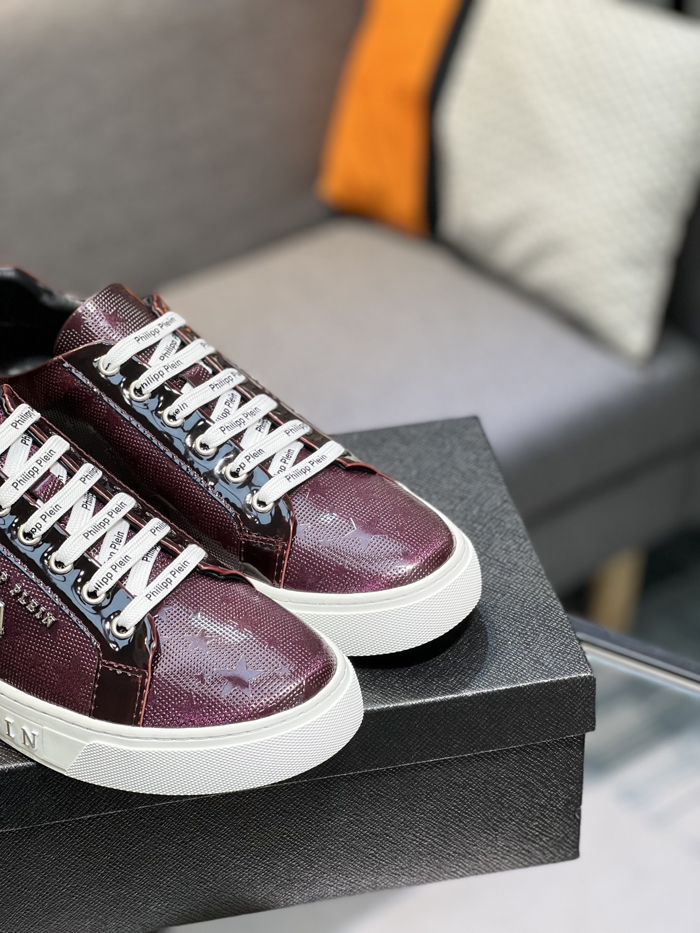 Philipp Plein Men's Leather Sneakers - Fashionable & Comfortable 9 i1745509877858 5059 0 7