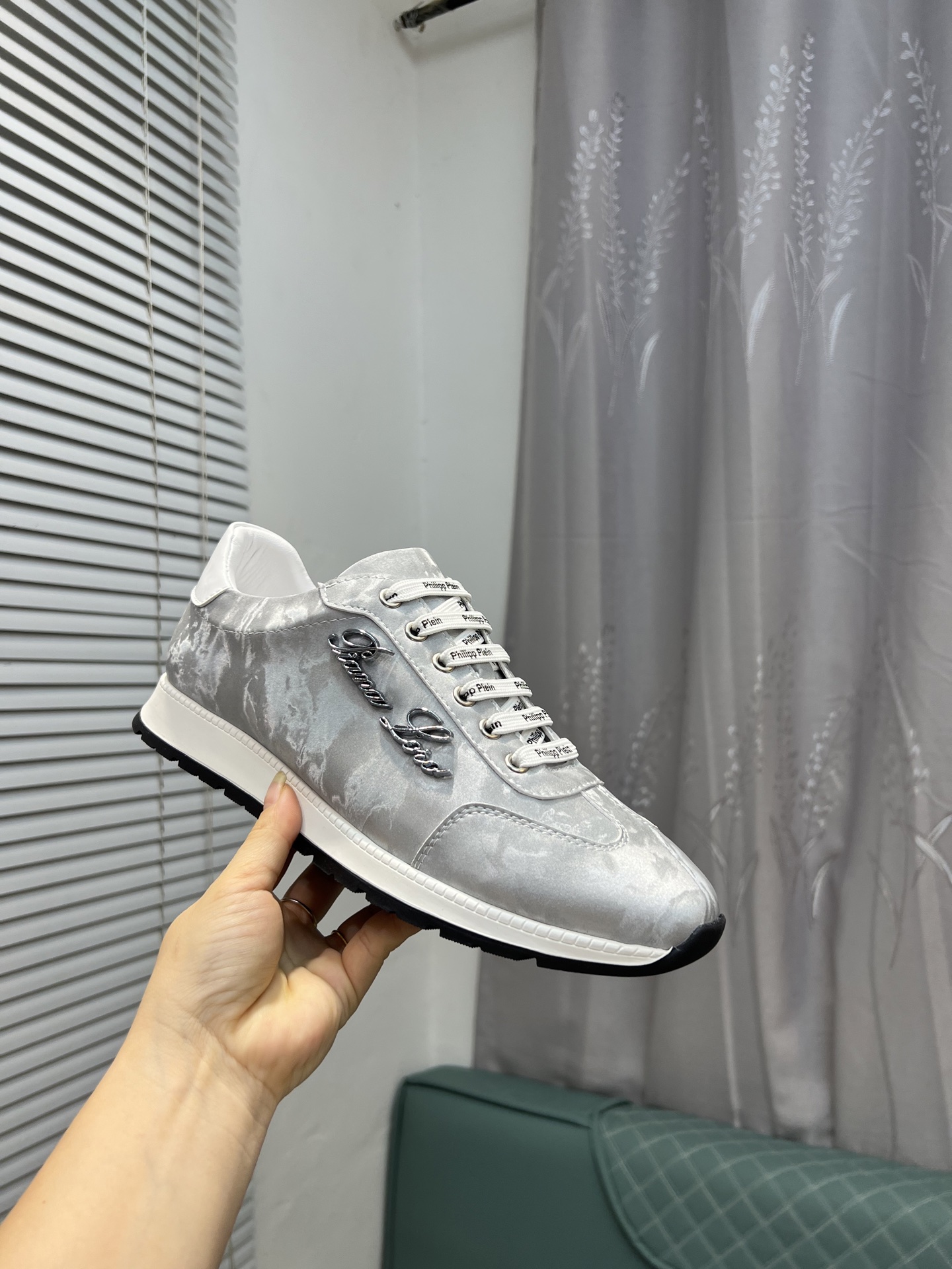 Philipp Plein Men's Leather Sneakers - Fashionable & Comfortable (Sizes 38-44) 6 i1745510001957 9724 0 4