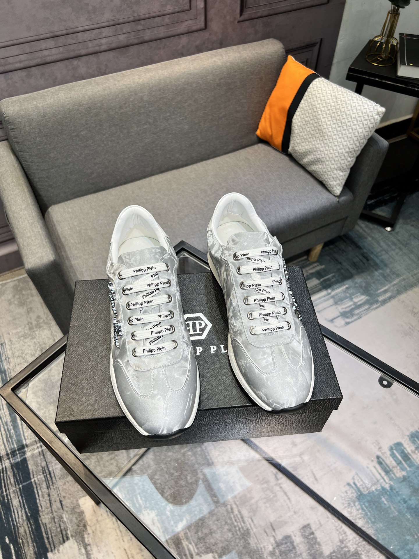 Philipp Plein Men's Leather Sneakers - Fashionable & Comfortable (Sizes 38-44) 5 i1745510003094 2125 0 3