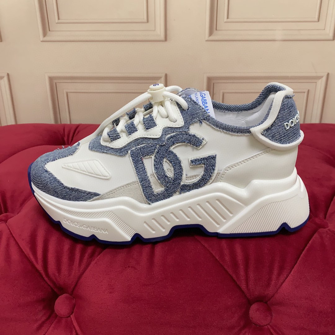 Dolce & Gabbana Women's Denim Detail Platform Sneakers - Size 35-41 5 i1745682681381 5684 0 3