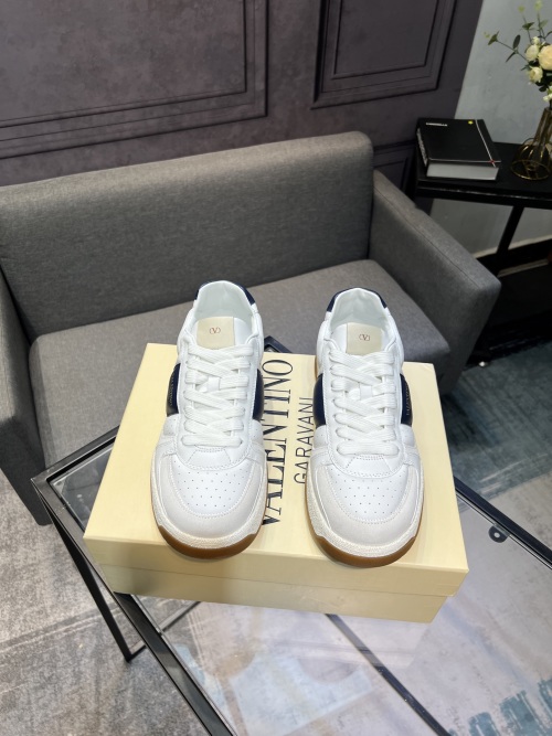 Valentino Garavani '25SS' Leather Sneaker with Signature 'V' Detail - Unisex 1 Valentino Garavani '25SS' Leather Sneaker with Signature 'V' Detail - Unisex
