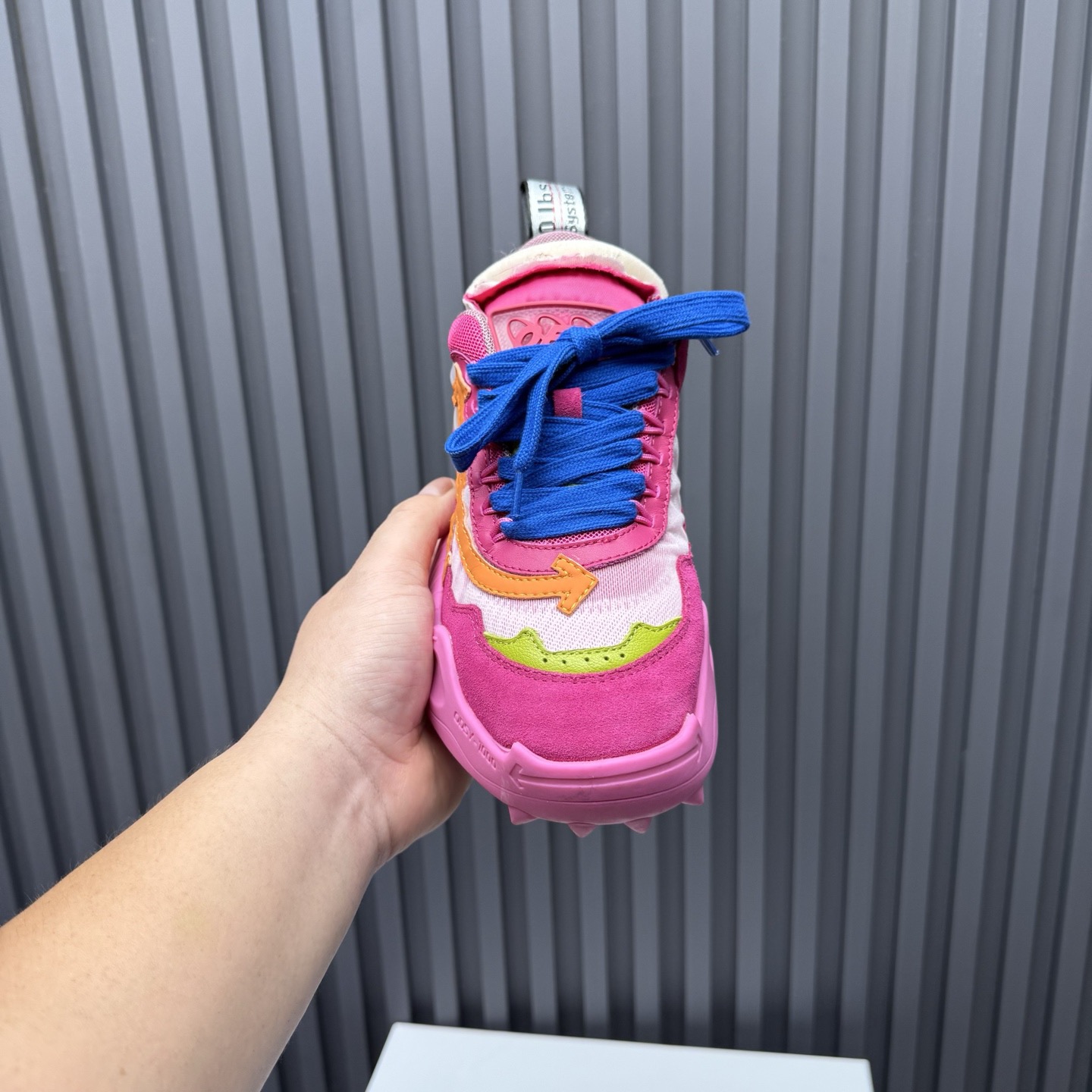 OFF WHITE Classic Pink Sneakers for Women, Premium Leather Blend 5 i1753890503901 8399 0 3