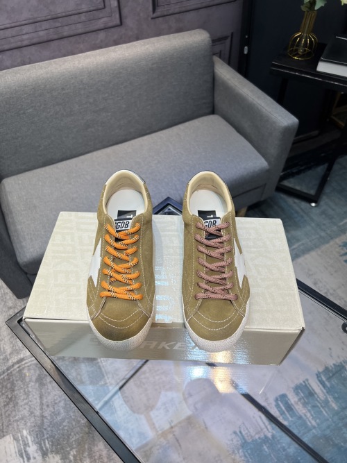 Golden Goose True-Star Sneakers,Handcrafted Leather with Distressed Finish