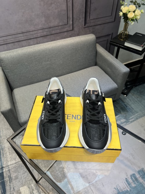 Fendi Men's Fashion Sneakers - Replica, Original Leather, Breathable, Size 38-44 1 Fendi Men's Fashion Sneakers - Replica, Original Leather, Breathable, Size 38-44