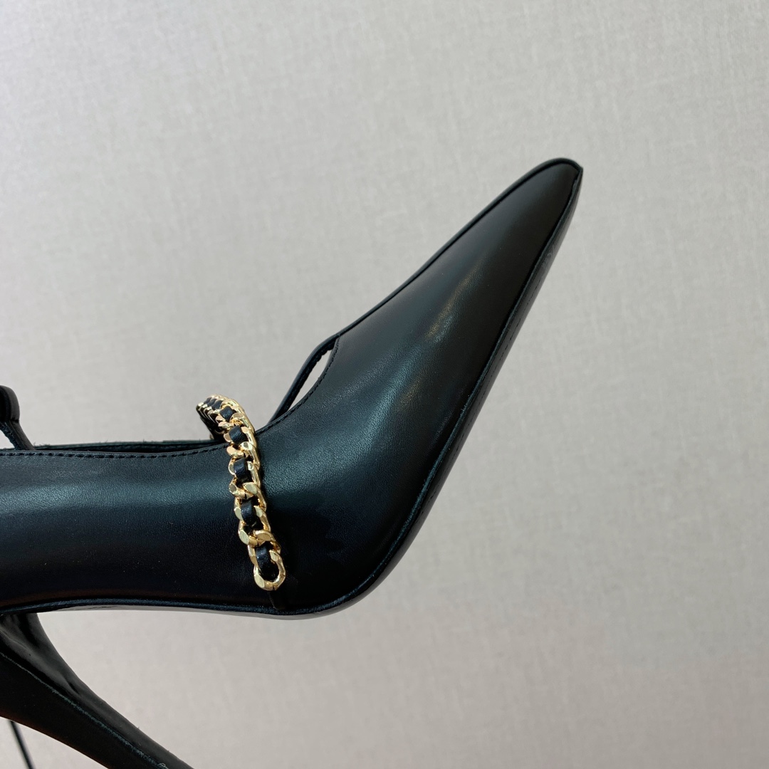 [BURBER*Y] Elegant High Heels: Oxen and Sheepskin, 10 cm Tall, Code 35-41 - 图片 8