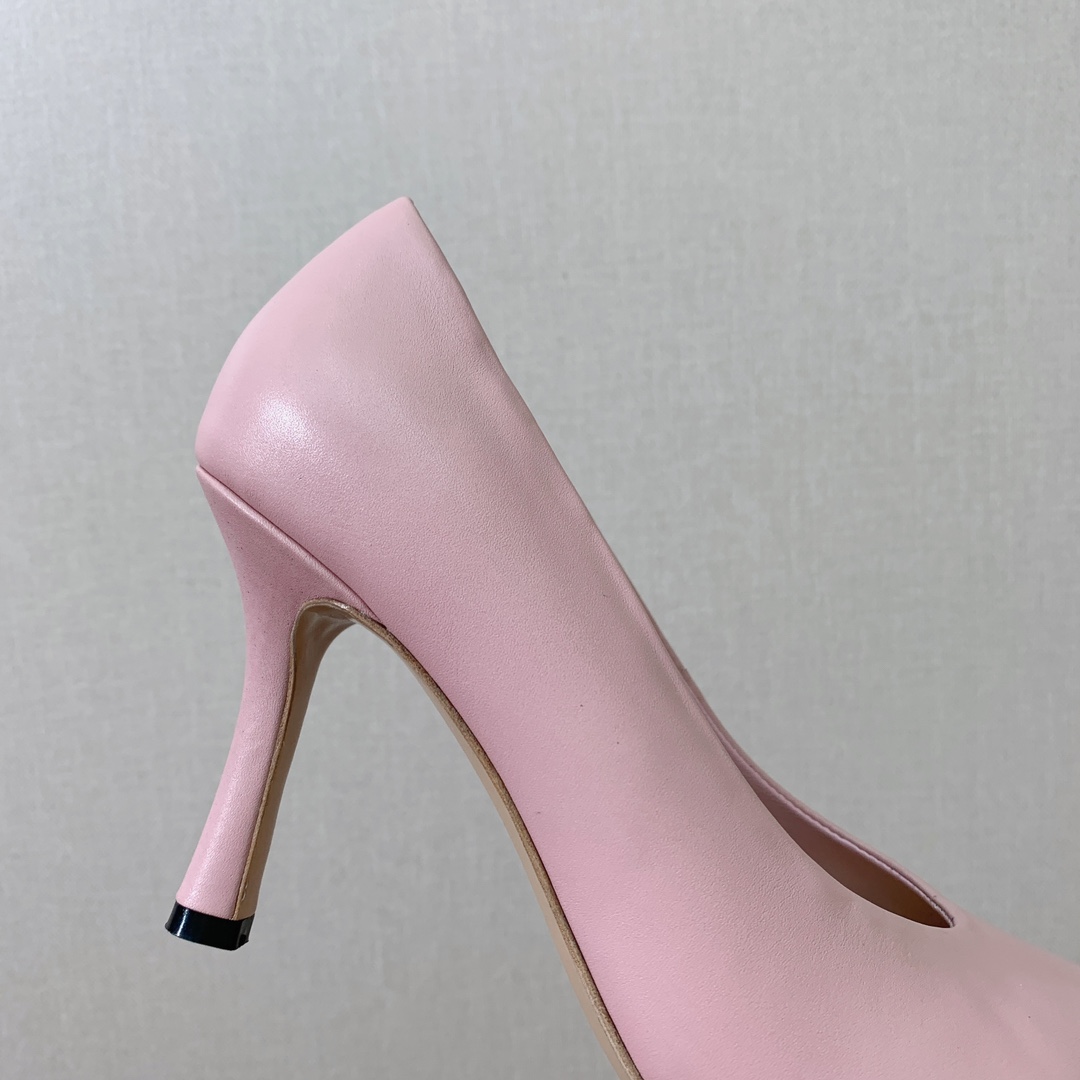 [BURBERRY] Original Round Head Heels in Sheepskin, 10cm Tall, Code 35-41. - 图片 7