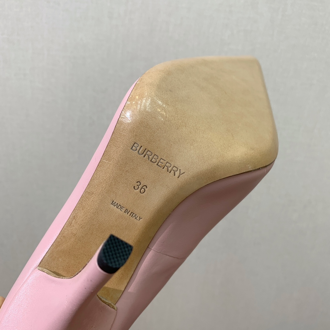 [BURBER*Y] Original 10cm Heels in Sheep’s Skin, Retro Style, Sarcasm – Code 35-41. - 图片 6