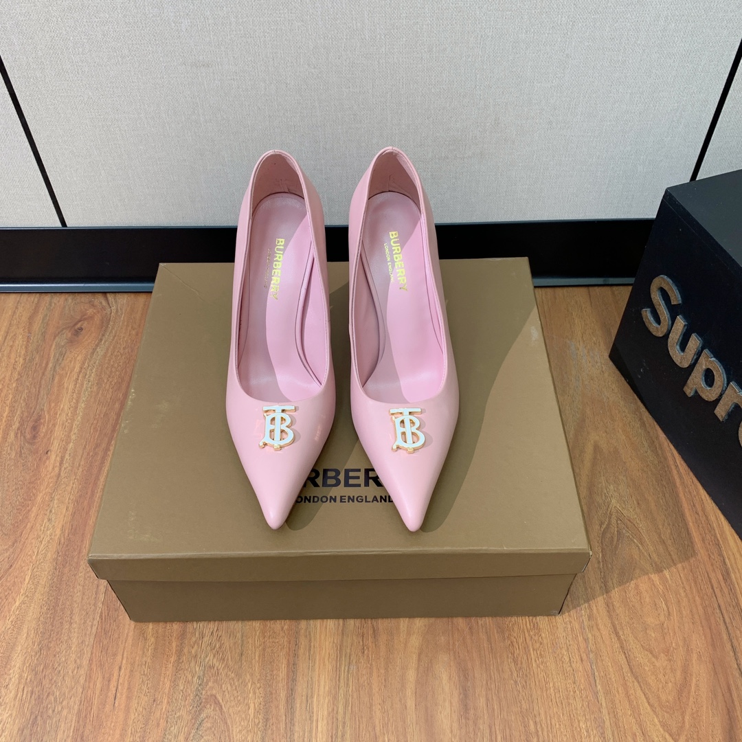 [BURBER*Y] Original 10cm Heels in Sheep’s Skin, Retro Style, Sarcasm – Code 35-41. - 图片 9