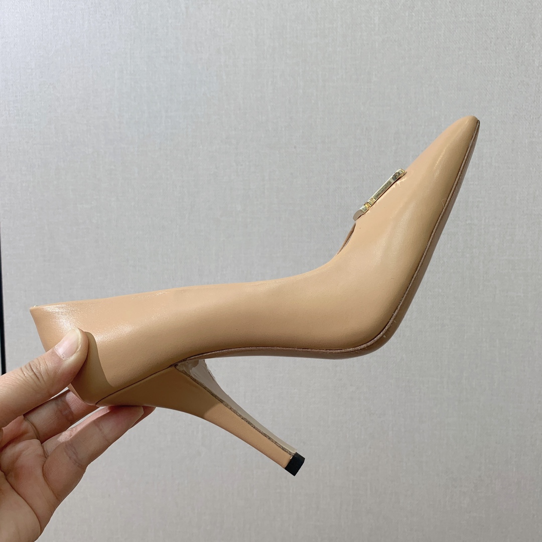 [BURBER*Y] Original 10cm Heels in Sheep’s Skin, Retro Style, Sarcasm, Code 35-41. - 图片 8
