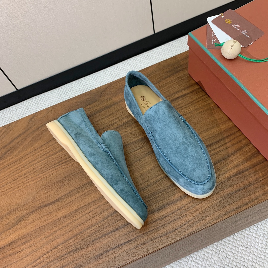 【Loro Piana】光面乐福鞋。意大利顶级羊绒复古优雅低调奢华。时尚性与皮料实用性同样兼具依然全网最