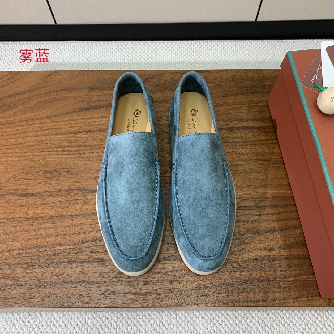 【Loro Piana】光面乐福鞋。意大利顶级羊绒复古优雅低调奢华。时尚性与皮料实用性同样兼具依然全网最