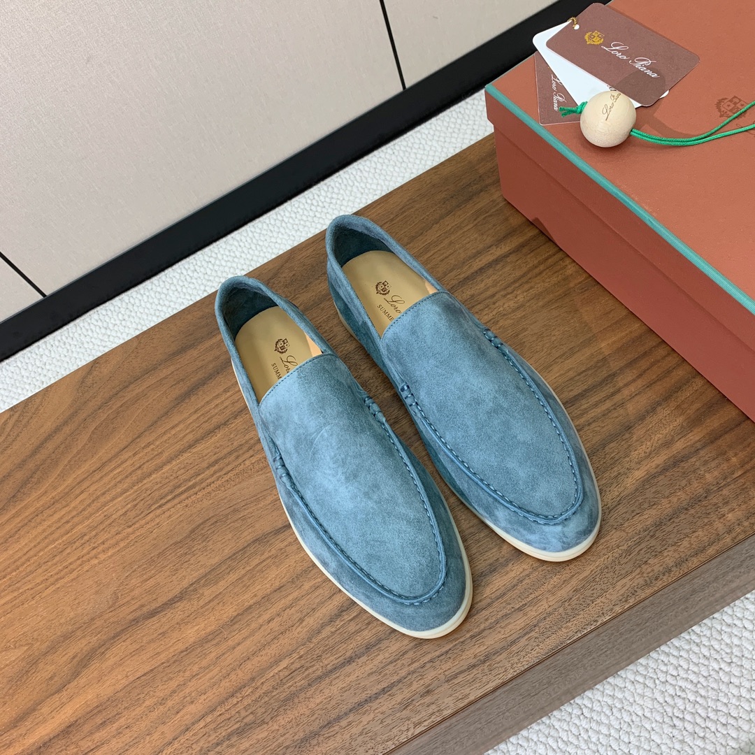 【Loro Piana】光面乐福鞋。意大利顶级羊绒复古优雅低调奢华。时尚性与皮料实用性同样兼具依然全网最