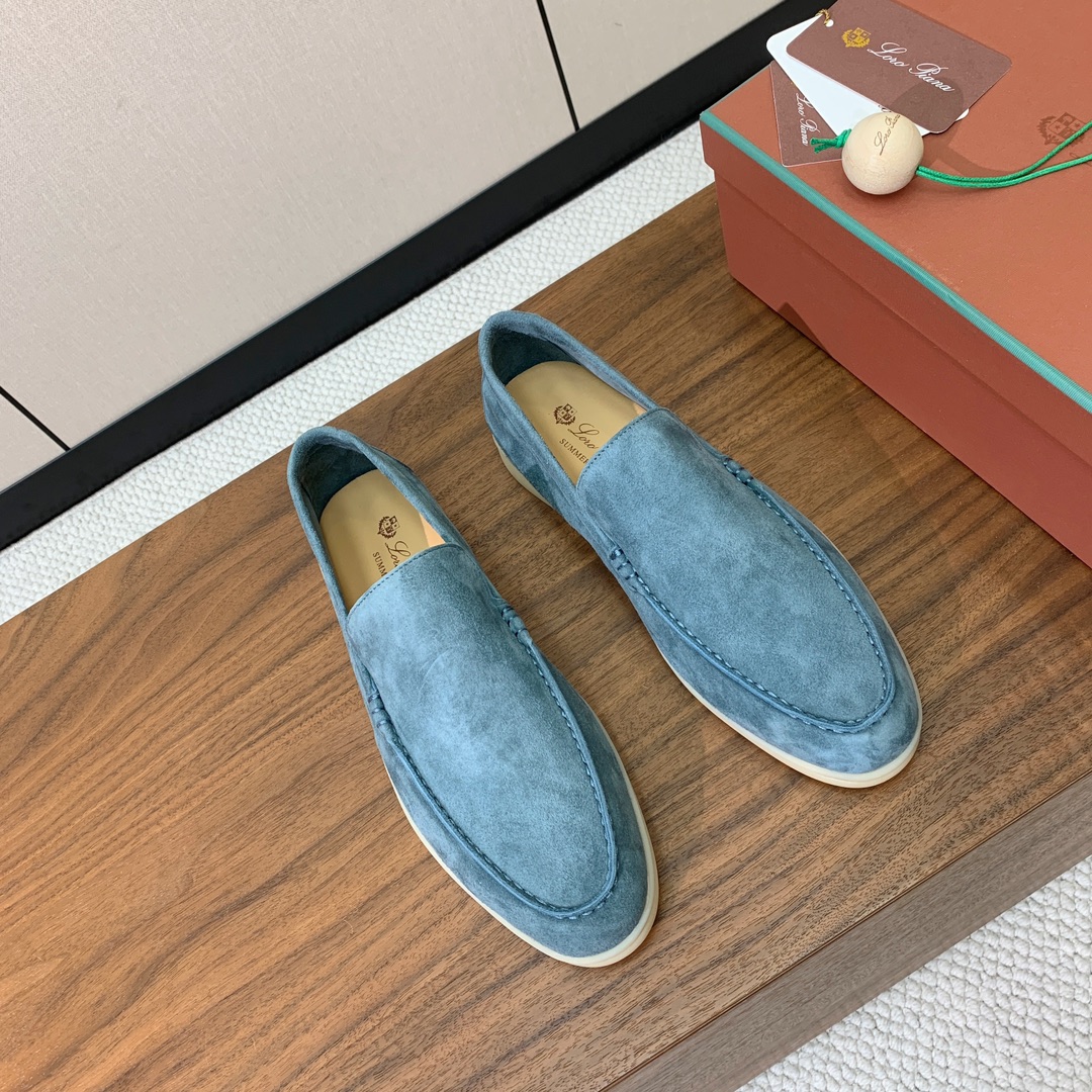 【Loro Piana】光面乐福鞋。意大利顶级羊绒复古优雅低调奢华。时尚性与皮料实用性同样兼具依然全网最
