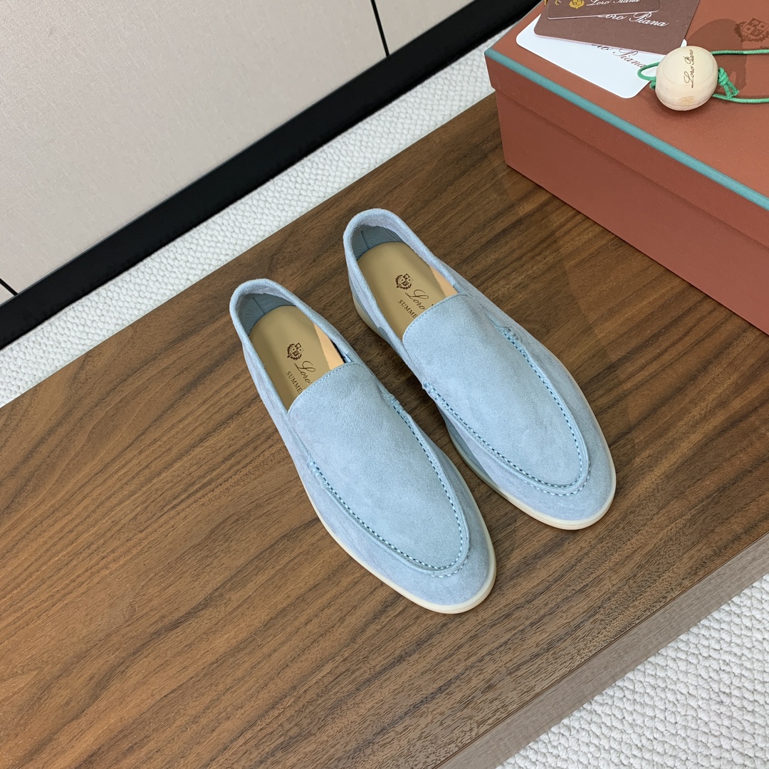 【Loro Piana】光面乐福鞋。意大利顶级羊绒复古优雅低调奢华。时尚性与皮料实用性同样兼具依然全网最