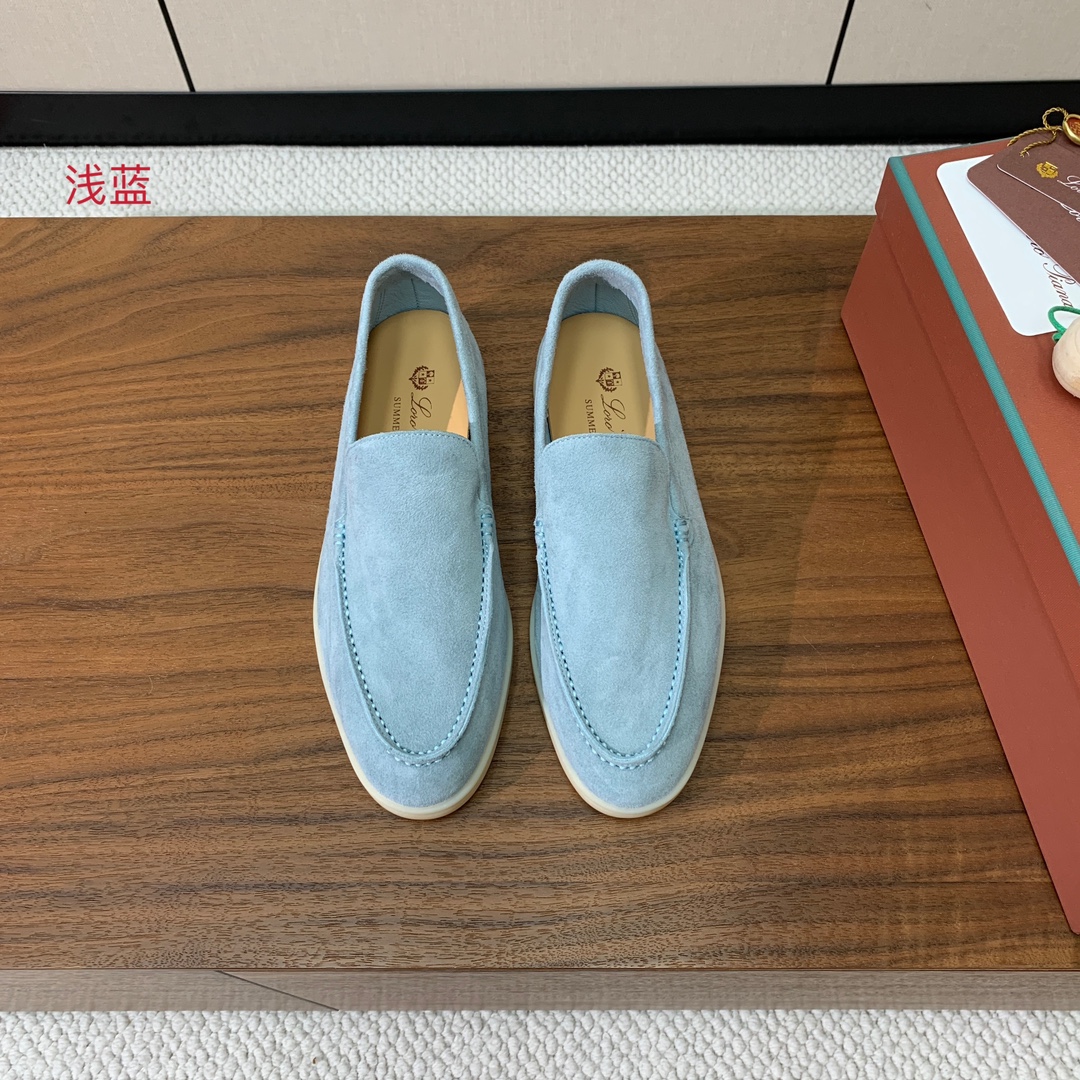 【Loro Piana】光面乐福鞋。意大利顶级羊绒复古优雅低调奢华。时尚性与皮料实用性同样兼具依然全网最