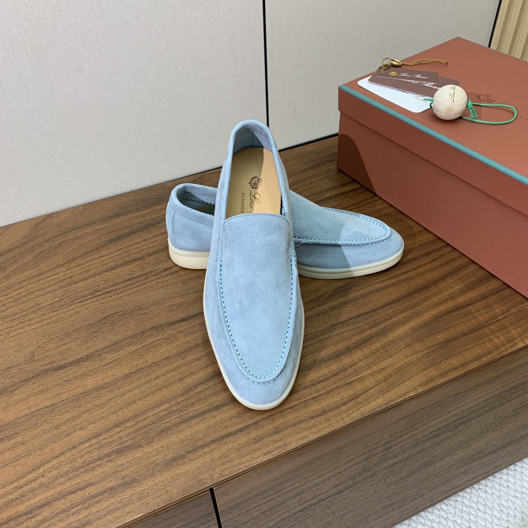 【Loro Piana】光面乐福鞋。意大利顶级羊绒复古优雅低调奢华。时尚性与皮料实用性同样兼具依然全网最