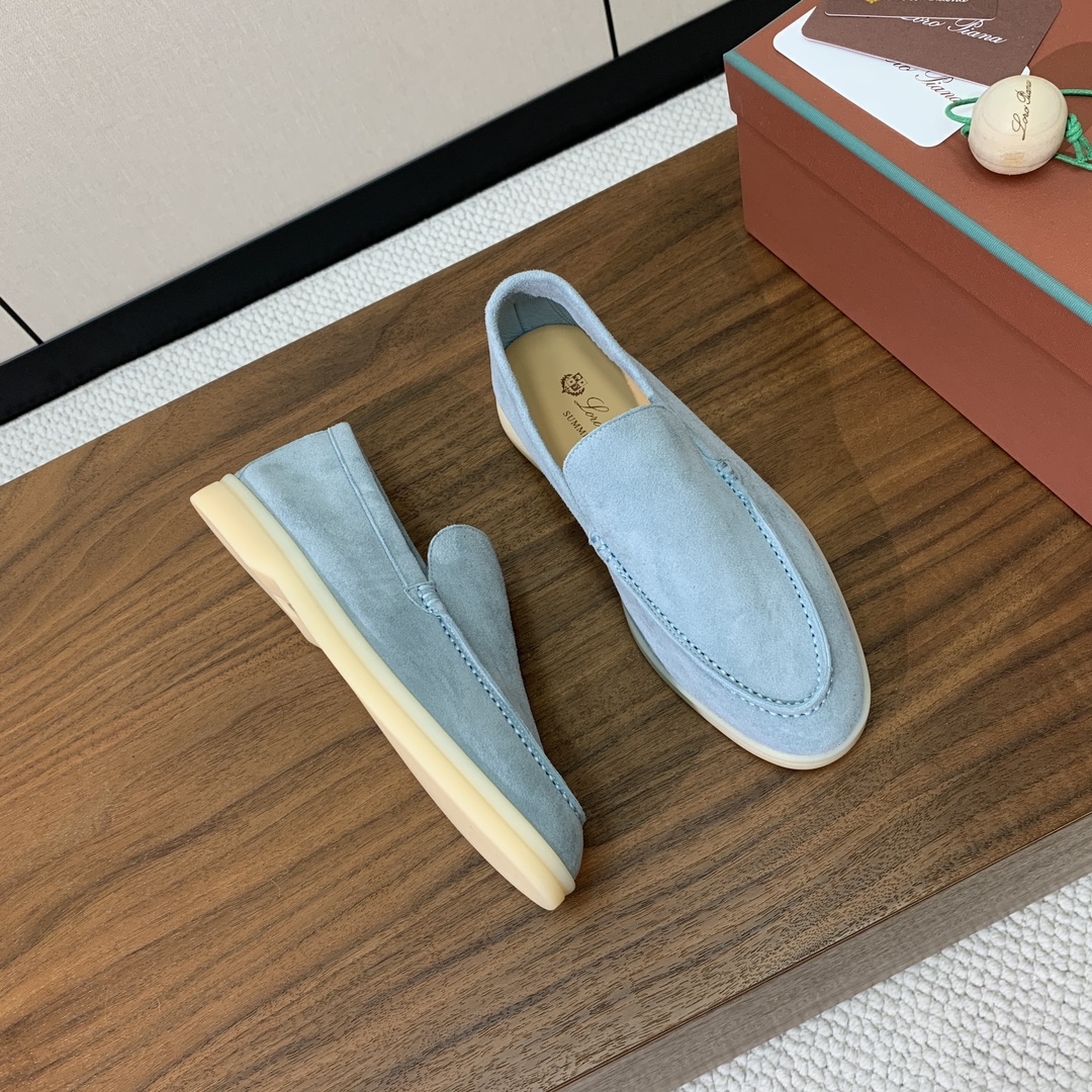 【Loro Piana】光面乐福鞋。意大利顶级羊绒复古优雅低调奢华。时尚性与皮料实用性同样兼具依然全网最