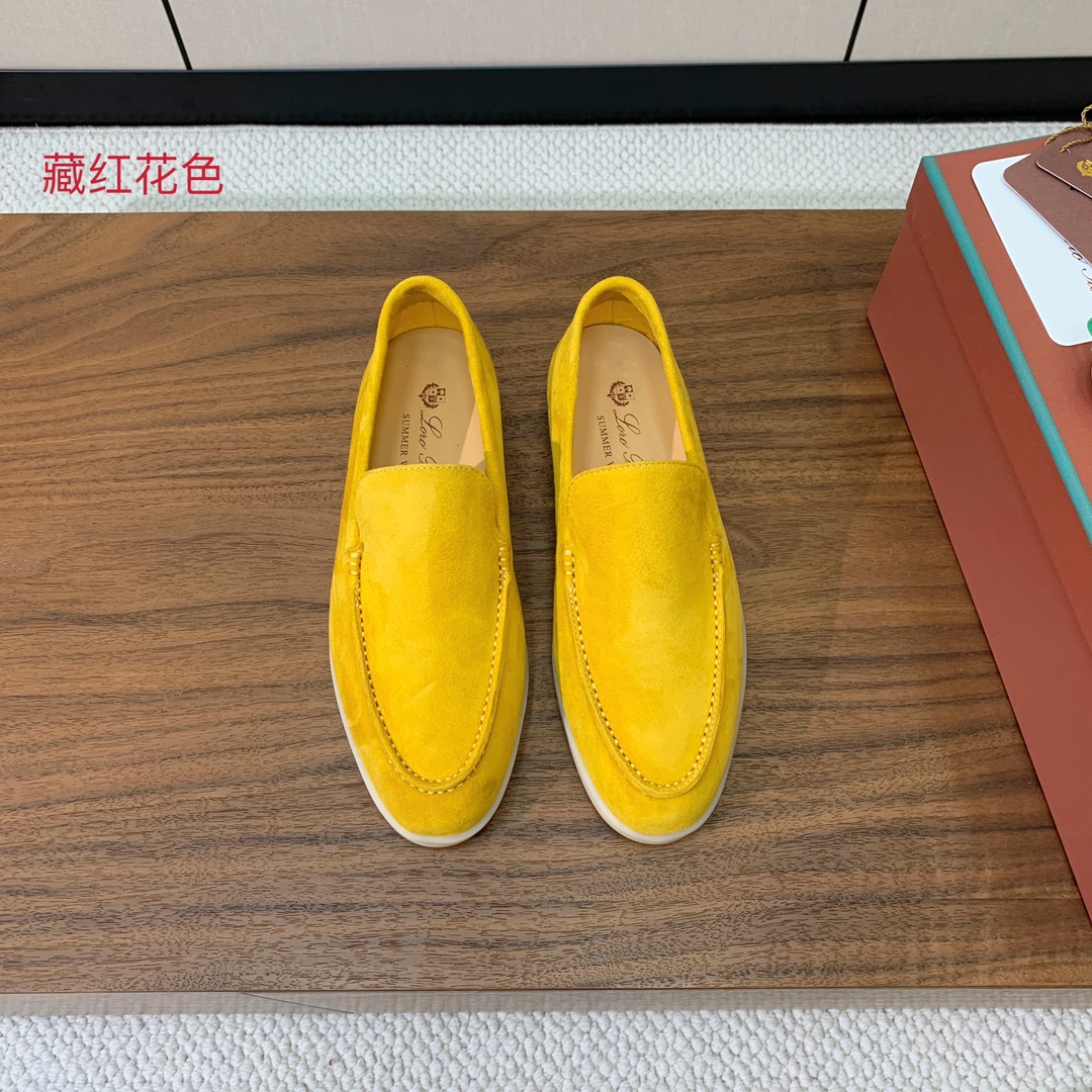 【Loro Piana】光面乐福鞋。意大利顶级羊绒复古优雅低调奢华。时尚性与皮料实用性同样兼具依然全网最