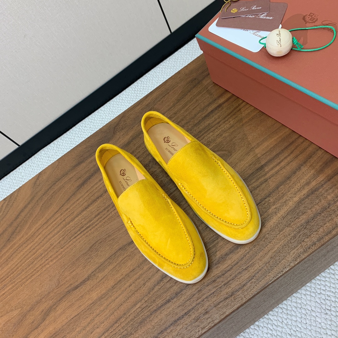 【Loro Piana】光面乐福鞋。意大利顶级羊绒复古优雅低调奢华。时尚性与皮料实用性同样兼具依然全网最