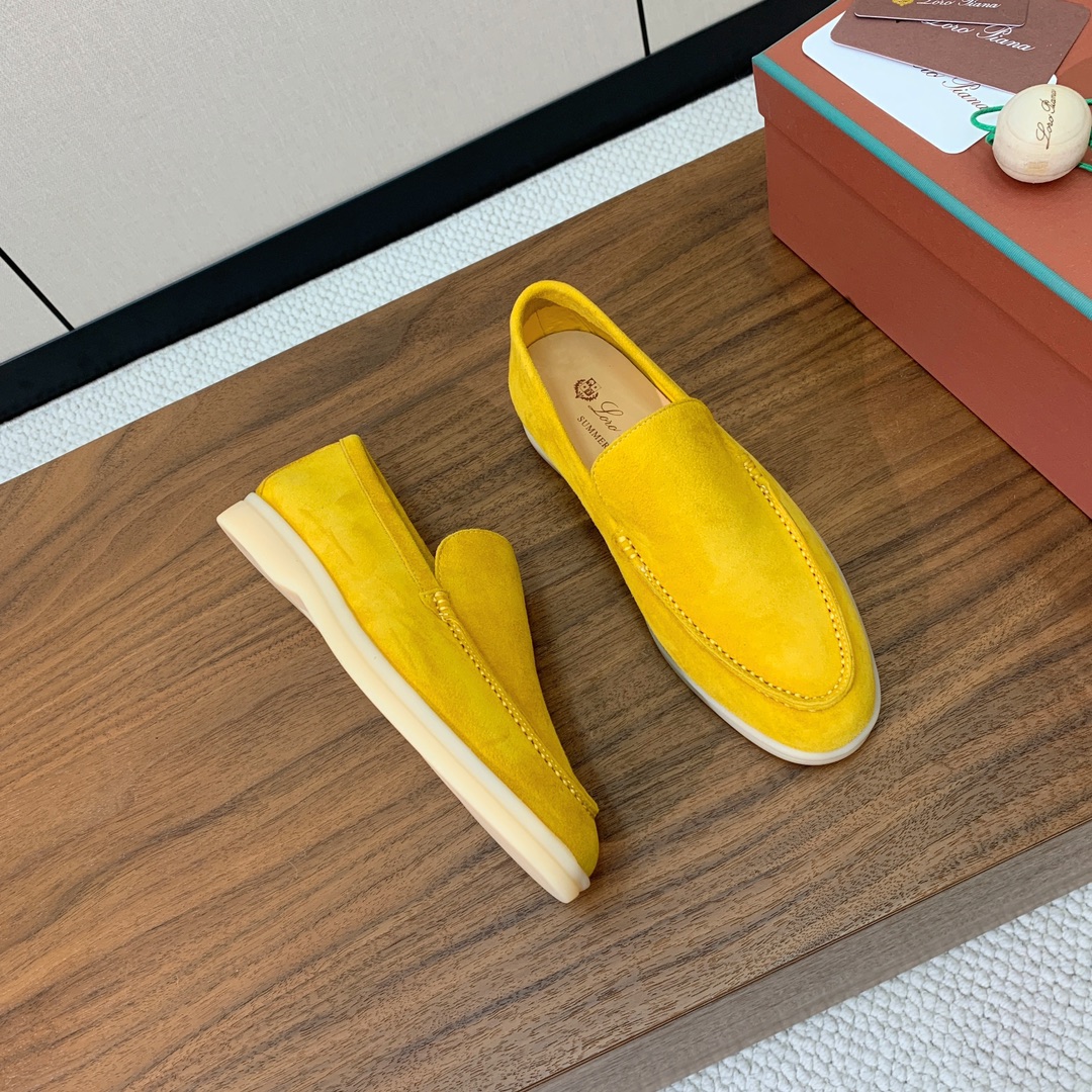 【Loro Piana】光面乐福鞋。意大利顶级羊绒复古优雅低调奢华。时尚性与皮料实用性同样兼具依然全网最