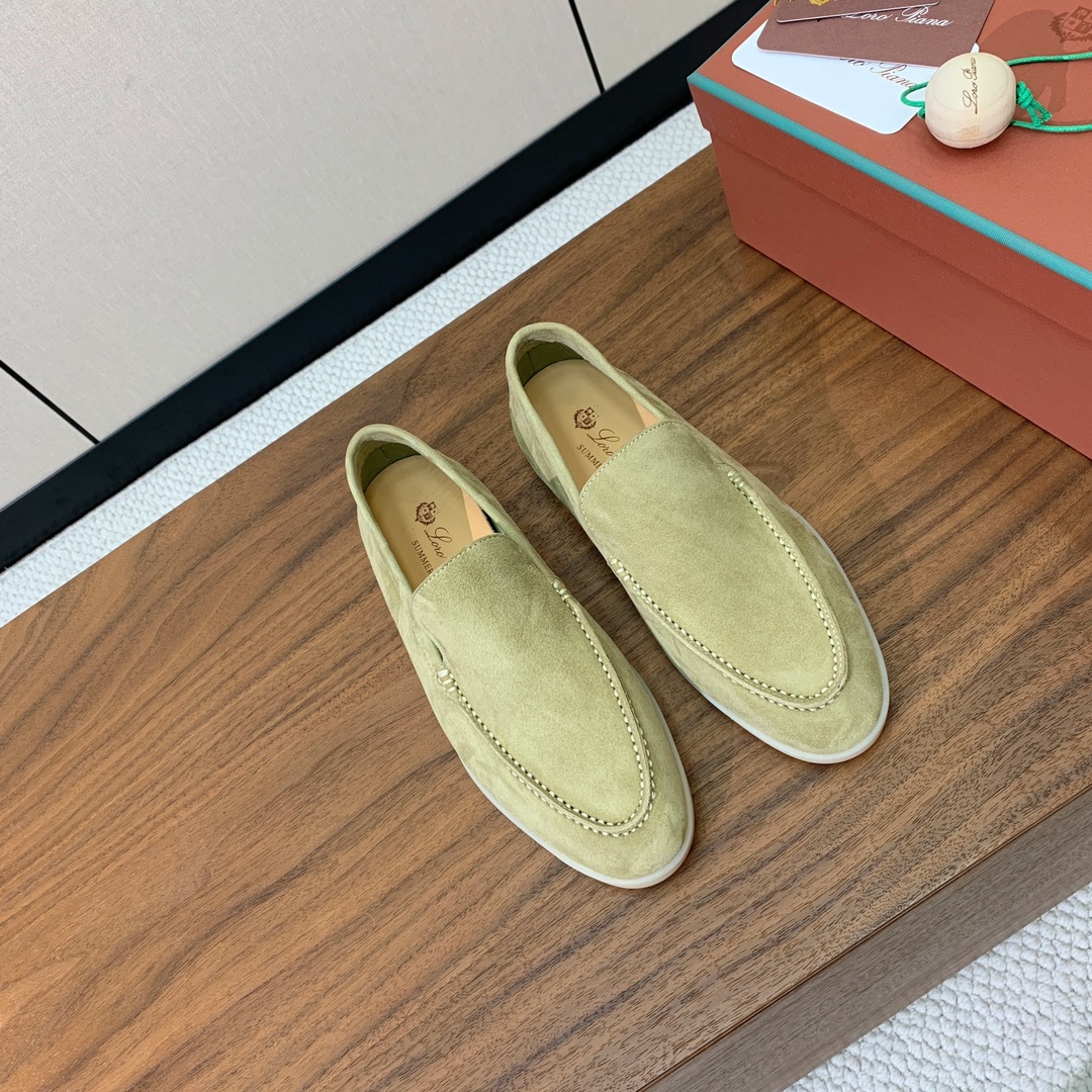 【Loro Piana】光面乐福鞋。意大利顶级羊绒复古优雅低调奢华。时尚性与皮料实用性同样兼具依然全网最