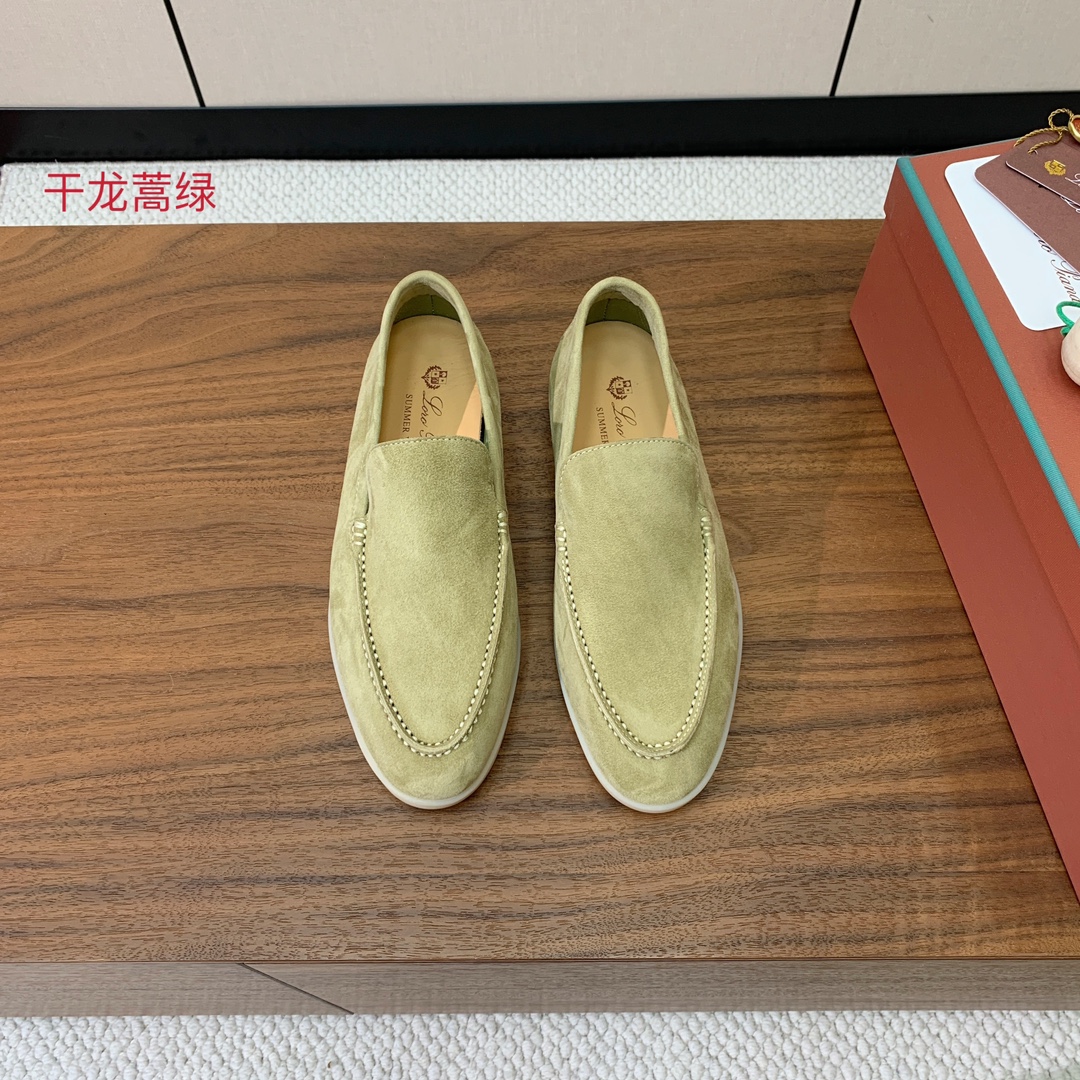 【Loro Piana】光面乐福鞋。意大利顶级羊绒复古优雅低调奢华。时尚性与皮料实用性同样兼具依然全网最